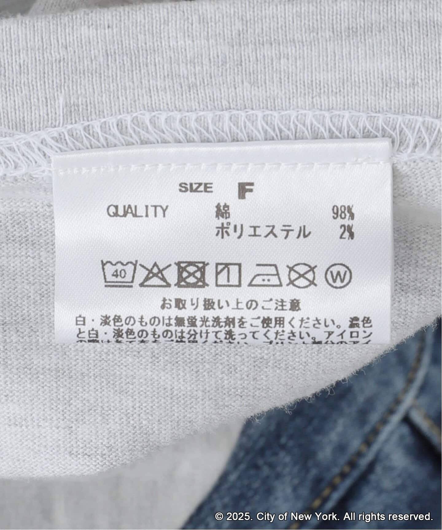 GOOD ROCK SPEED/グッドロックスピード】 NYC DEPARTMENT TEE（Tシャツ