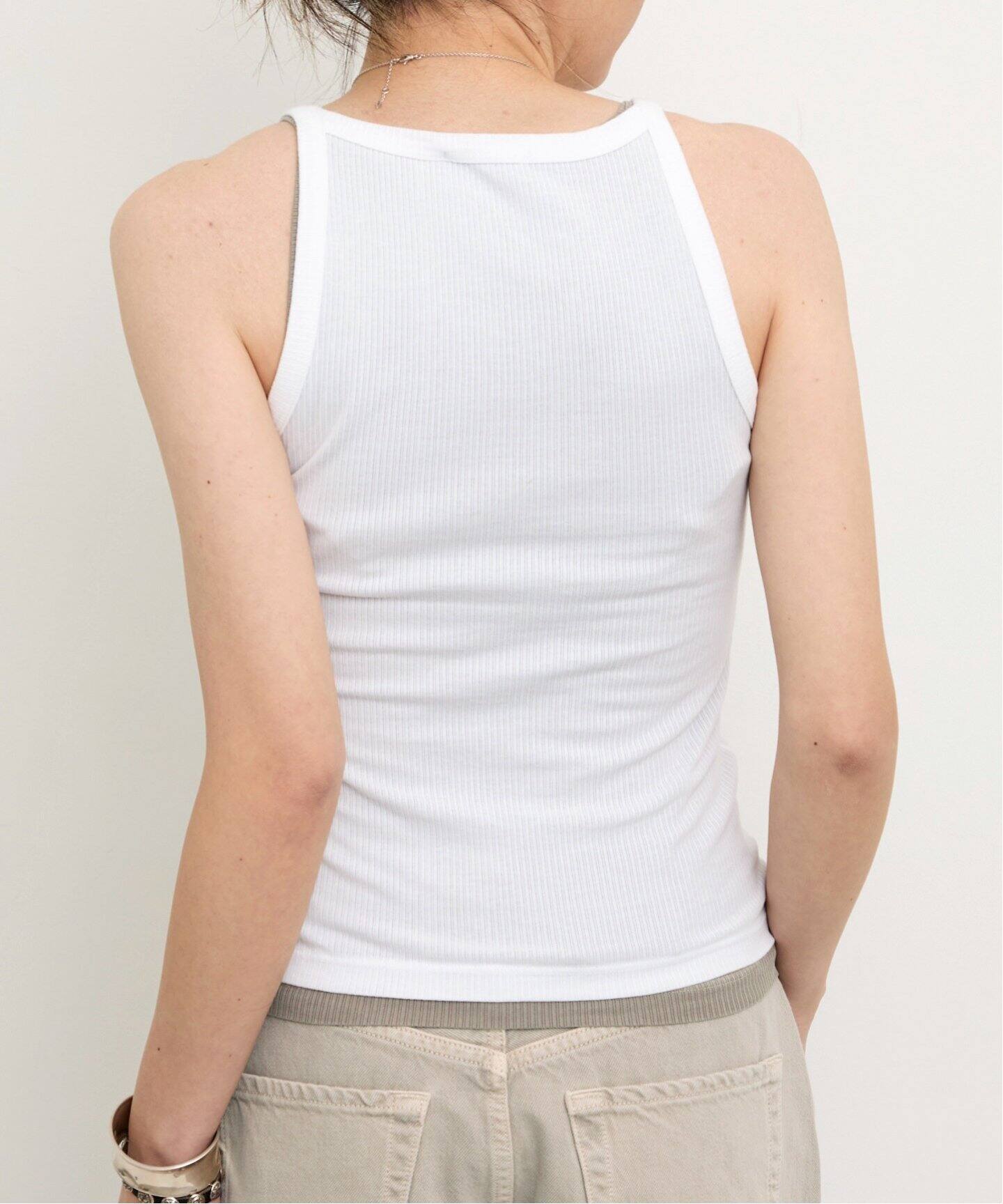 L&#39;Appartement DEUXIEME CLASSE - 新品◆L&#39;Appartement◆JAMES PERSE TankTopベージュ JAMES PERSE/ジェームス パース】 CAMI TANK（タンクトップ）｜L