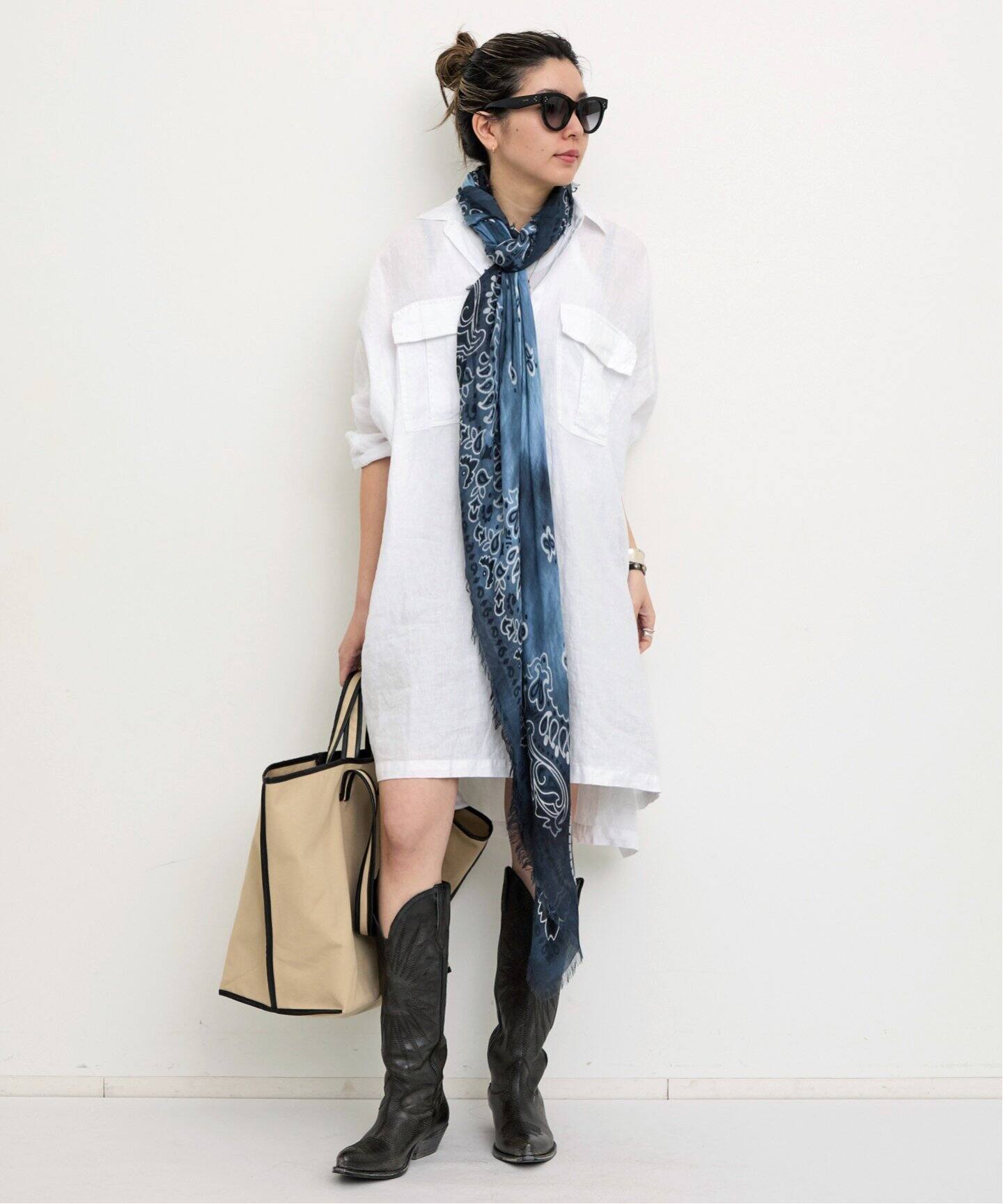 JAMES PERSE/ジェームス パース】 CAMI TANK（タンクトップ）｜L  