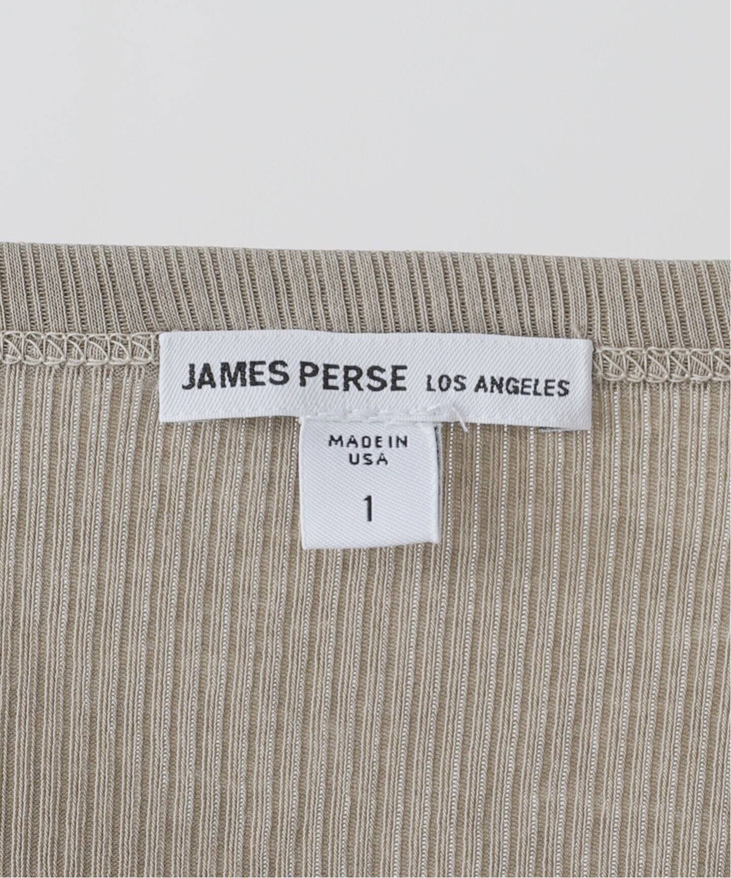 JAMES PERSE/ジェームス パース】 CAMI TANK（タンクトップ）｜L  