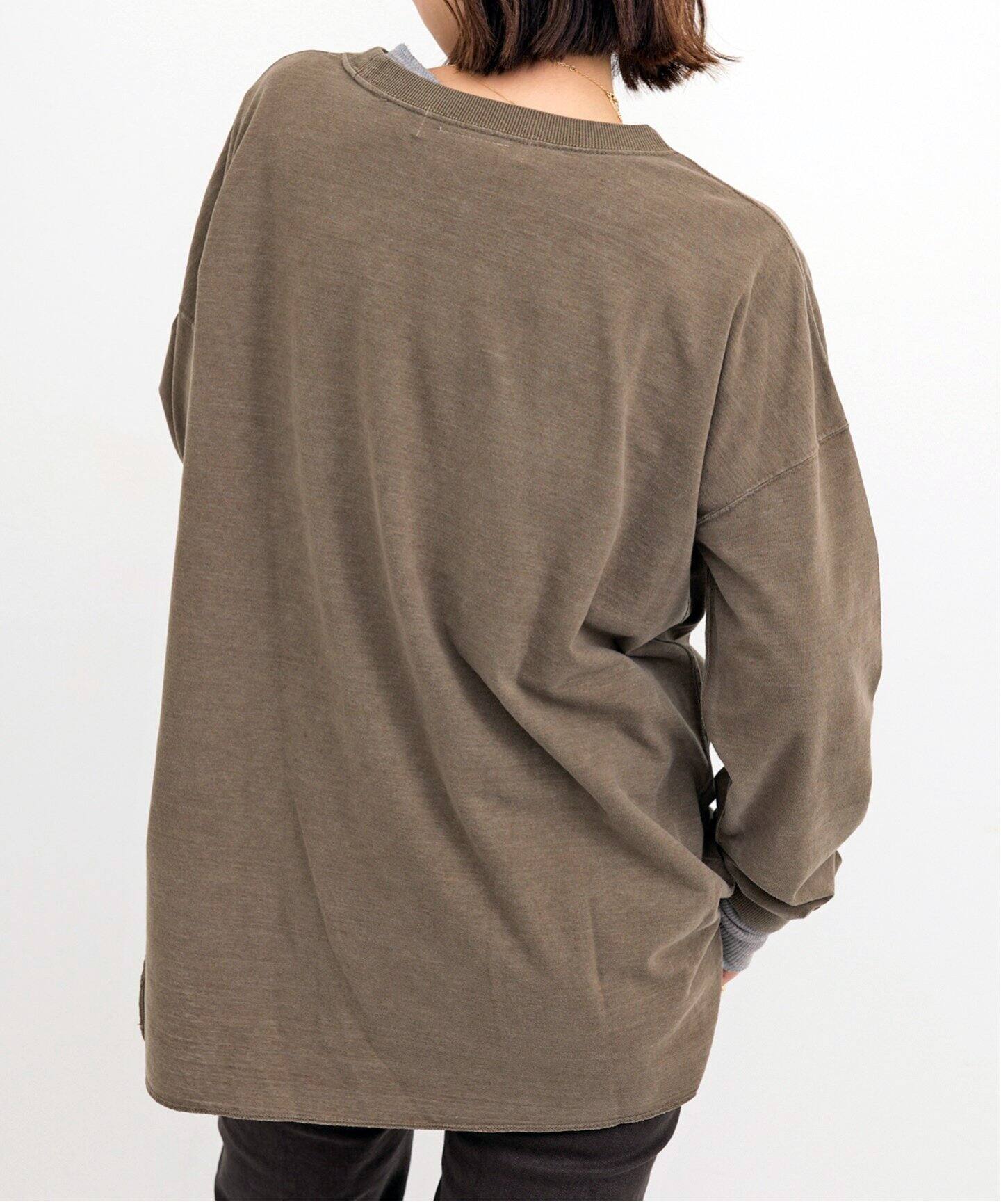 REMI RELIEF/レミ レリーフ】 LONG SLEEVE TEE（Tシャツ／カットソー 