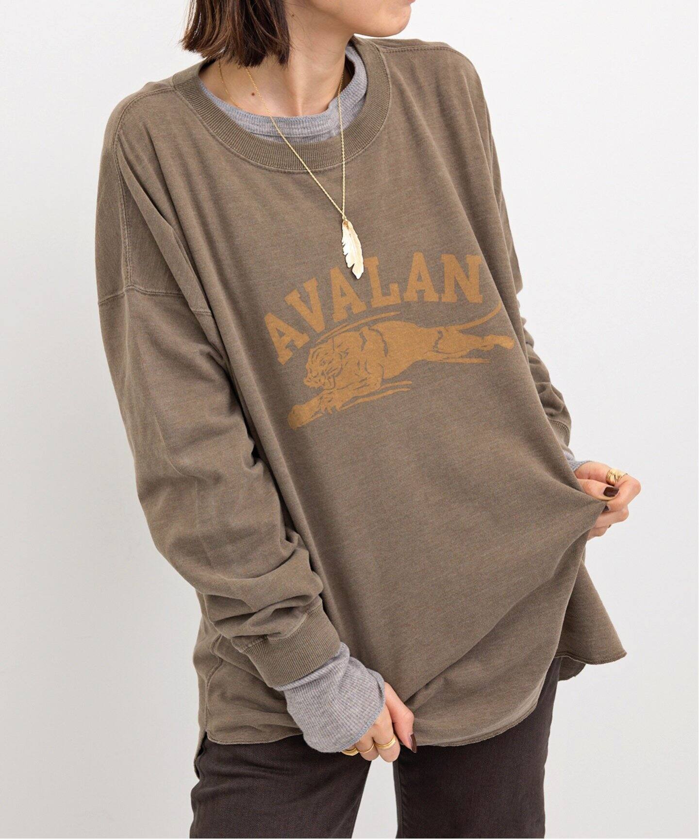 REMI RELIEF/レミ レリーフ】 LONG SLEEVE TEE（Tシャツ／カットソー  