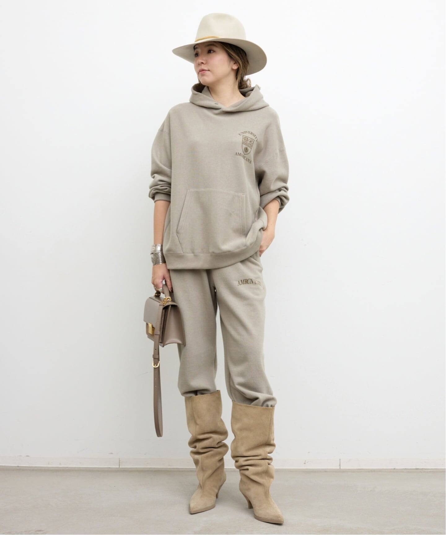 AMERICANA/アメリカーナ】 SWEAT HOODIE（パーカー）｜L
