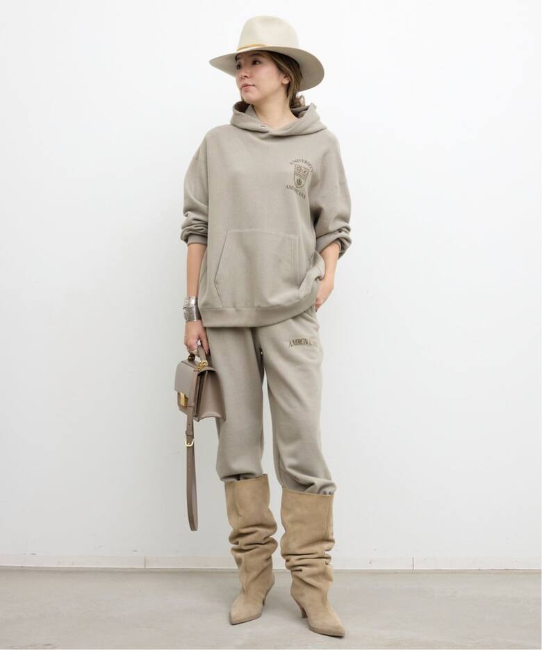 AMERICANA/アメリカーナ】 SWEAT HOODIE（パーカー）｜L