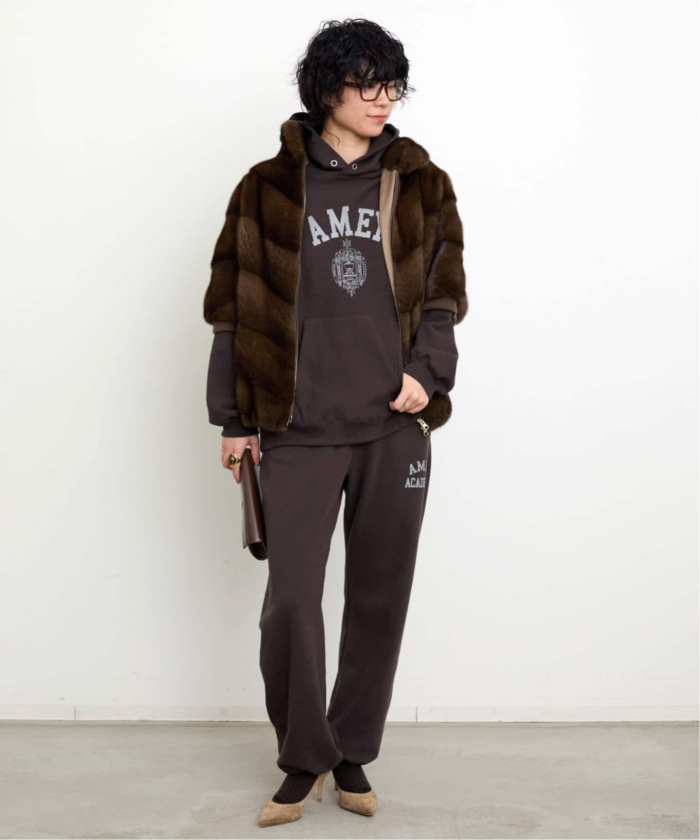 AMERICANA/アメリカーナ】 SWEAT HOODIE（パーカー）｜L