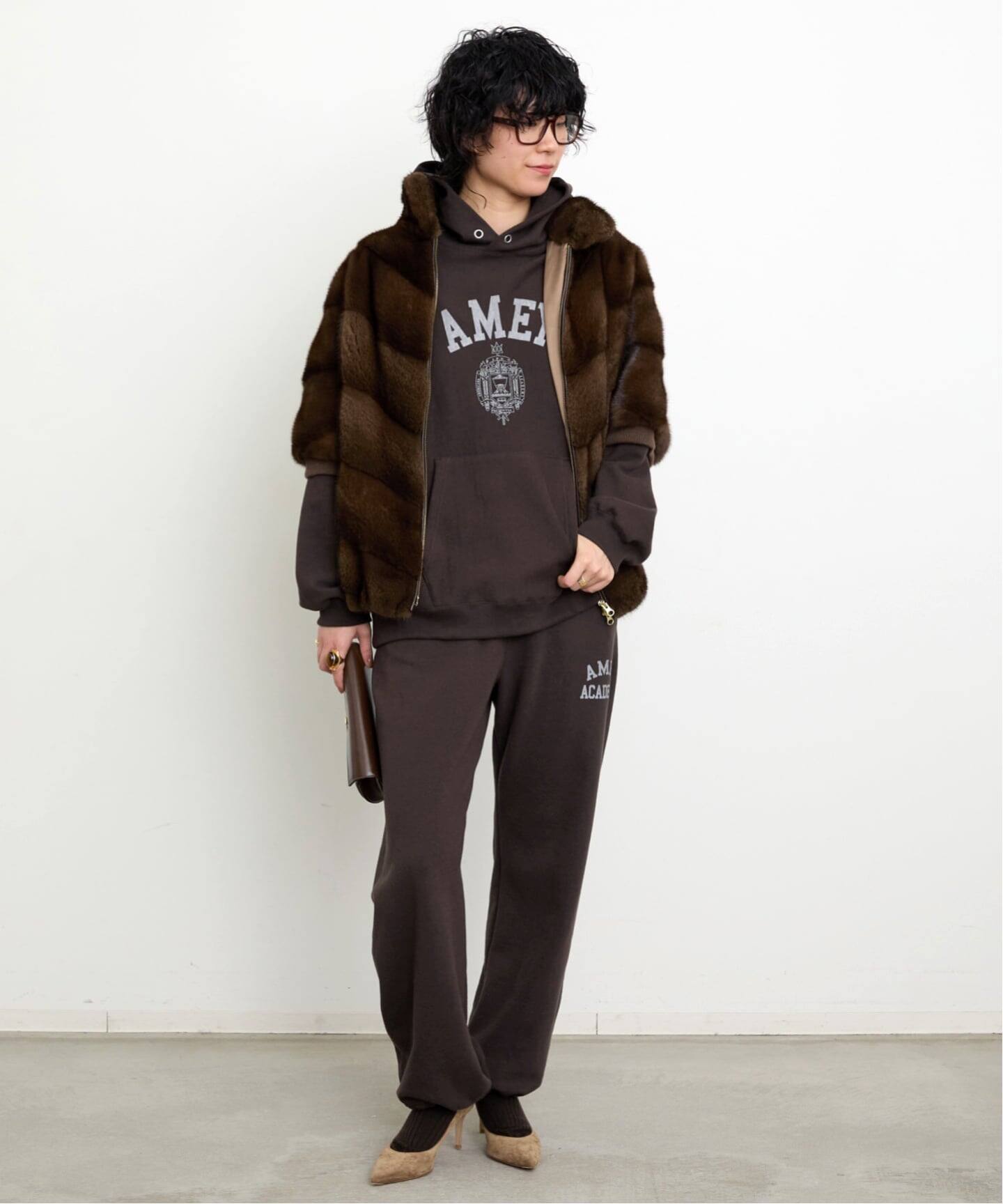 AMERICANA/アメリカーナ】 SWEAT HOODIE（パーカー）｜L