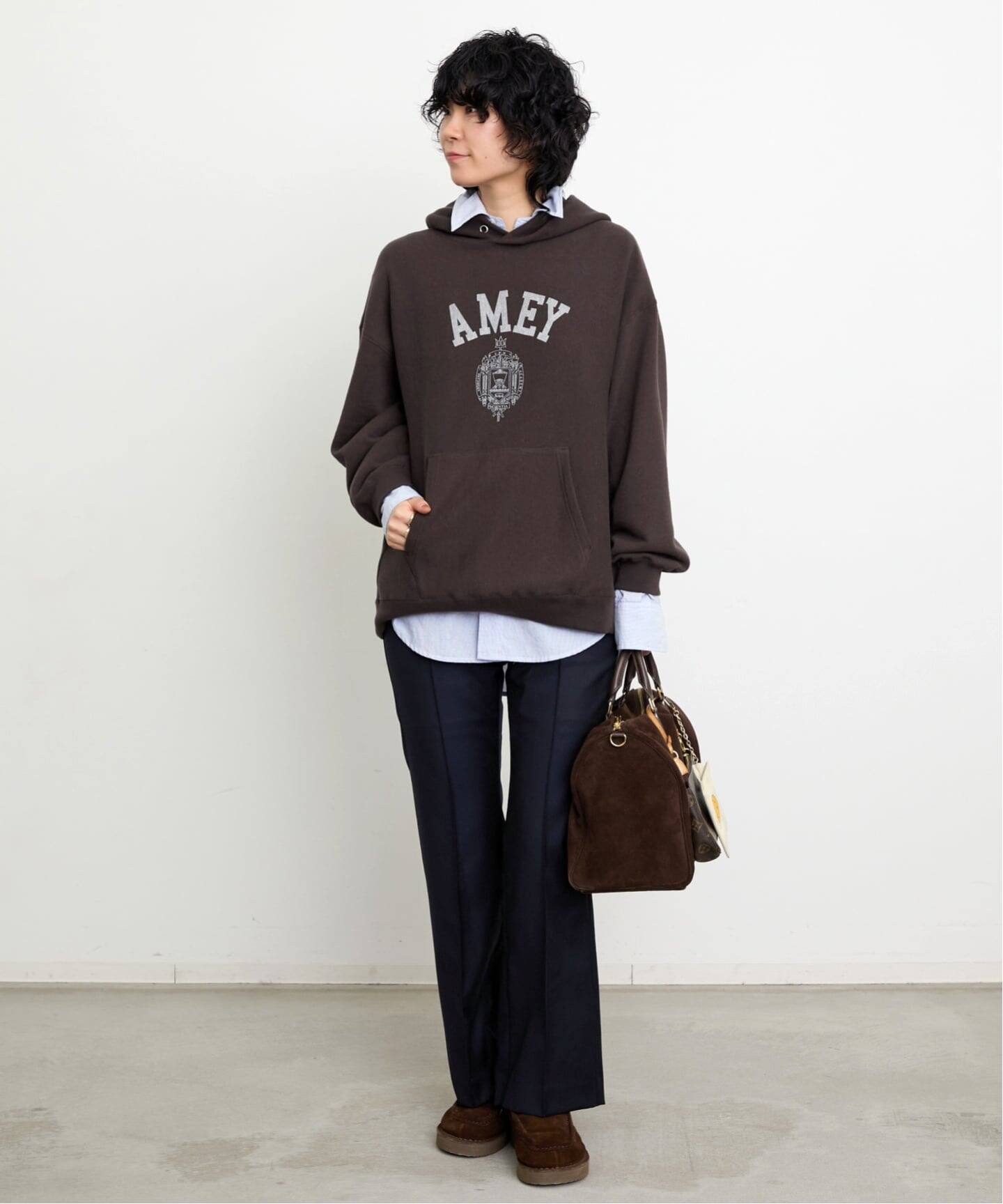 AMERICANA/アメリカーナ】 SWEAT HOODIE（パーカー）｜L