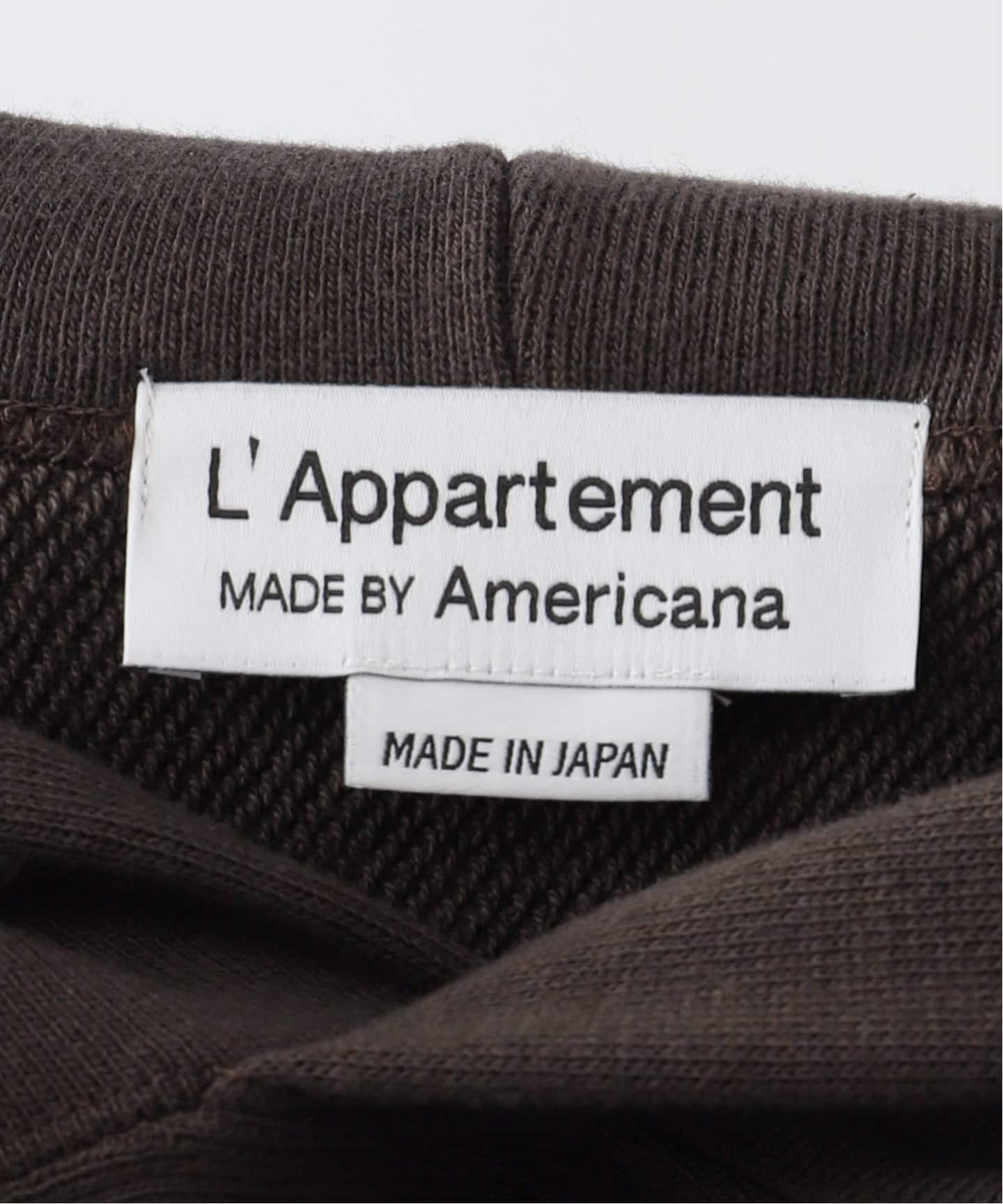 【新品】L'Appartement アパルトモン アメリカーナ　SWEAT AMERICANA/アメリカーナ】 SWEAT HOODIE（パーカー）｜L