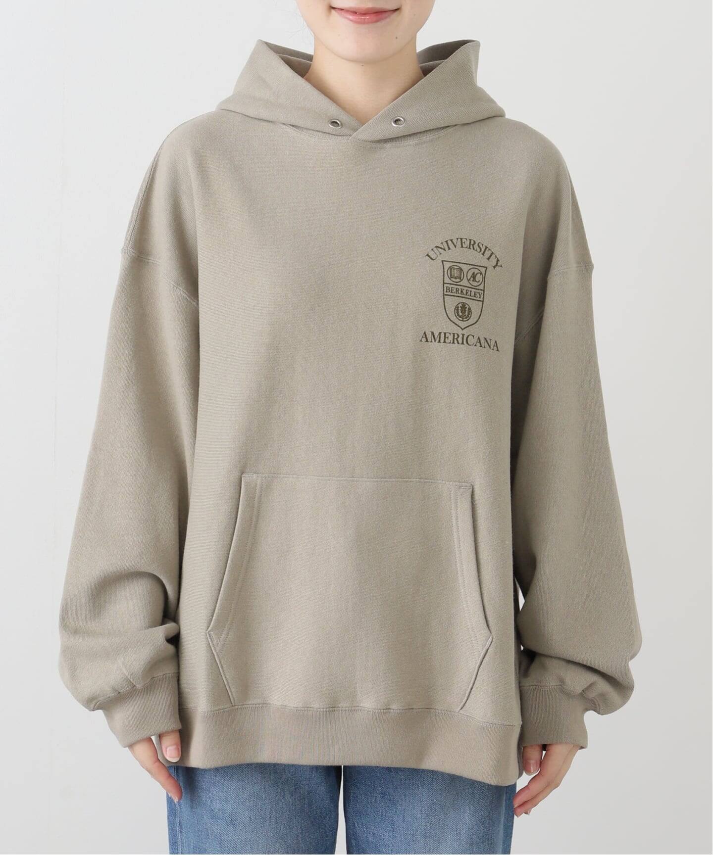 【L’Appartement 】AMERICANA 別注SWEAT AMERICANA/アメリカーナ】 SWEAT HOODIE（パーカー）｜L