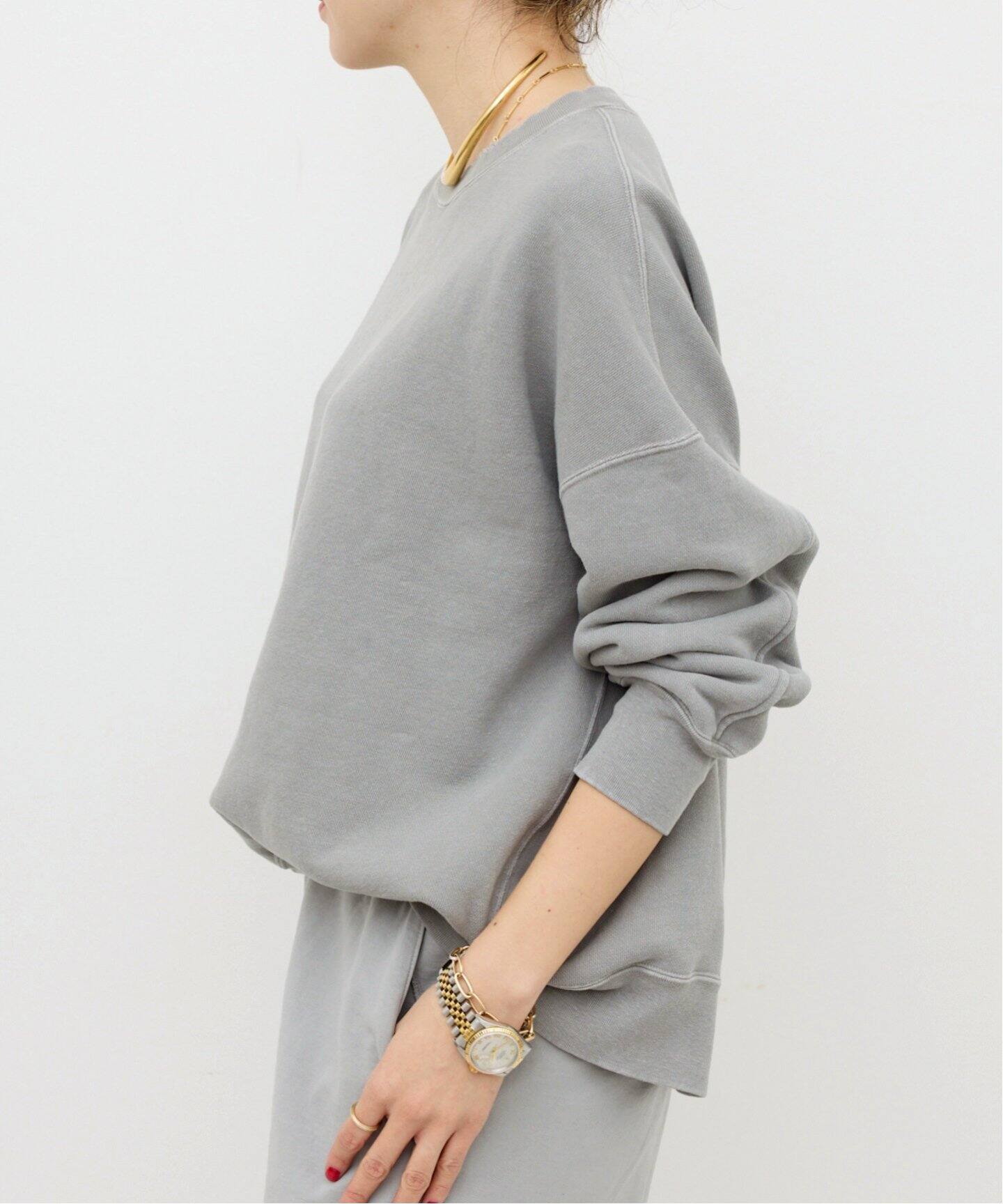 REMI RELIEF/レミ レリーフ】 CREW NECK SWEAT（スウェット）｜L 