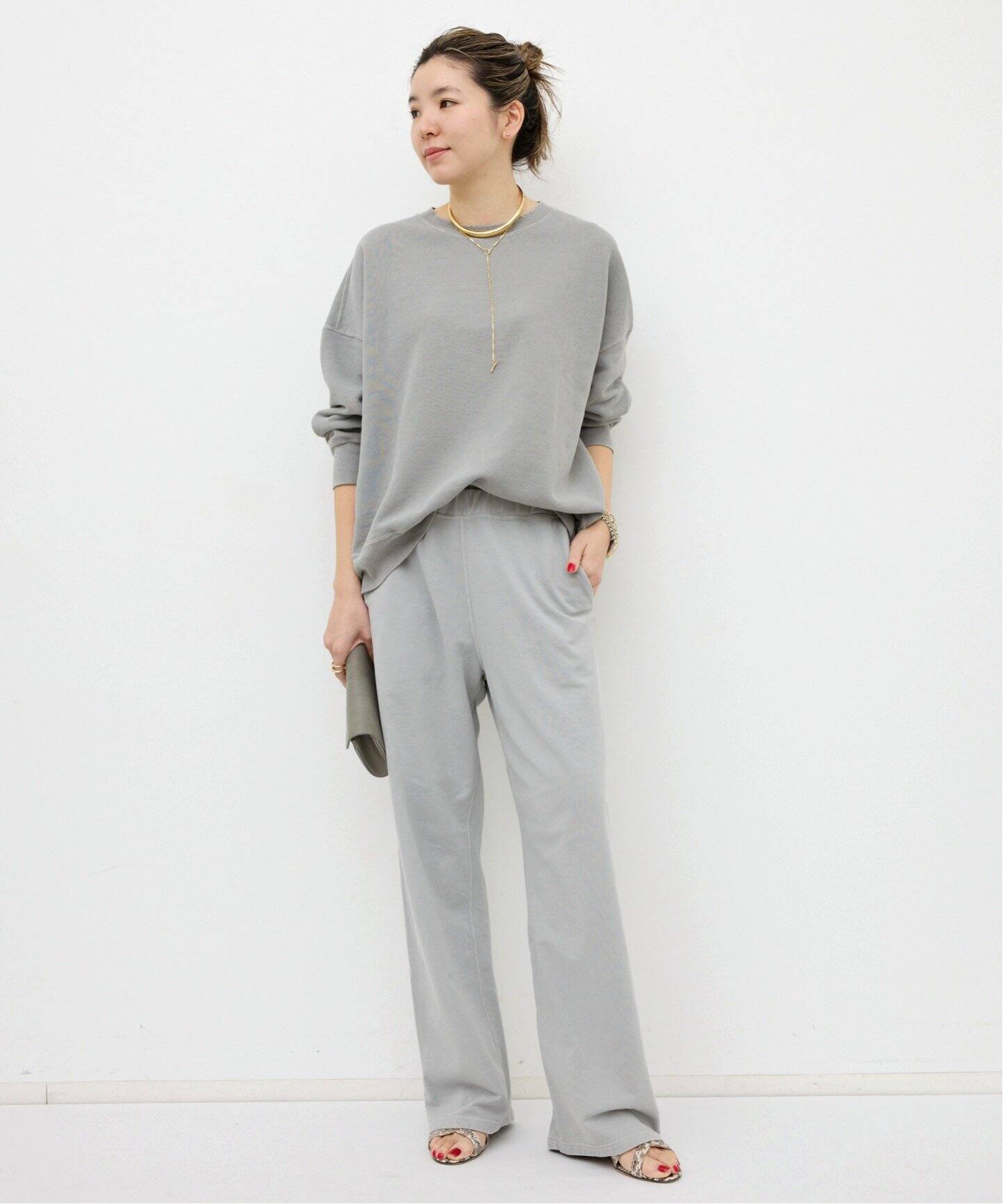 REMI RELIEF/レミ レリーフ】 CREW NECK SWEAT（スウェット）｜L
