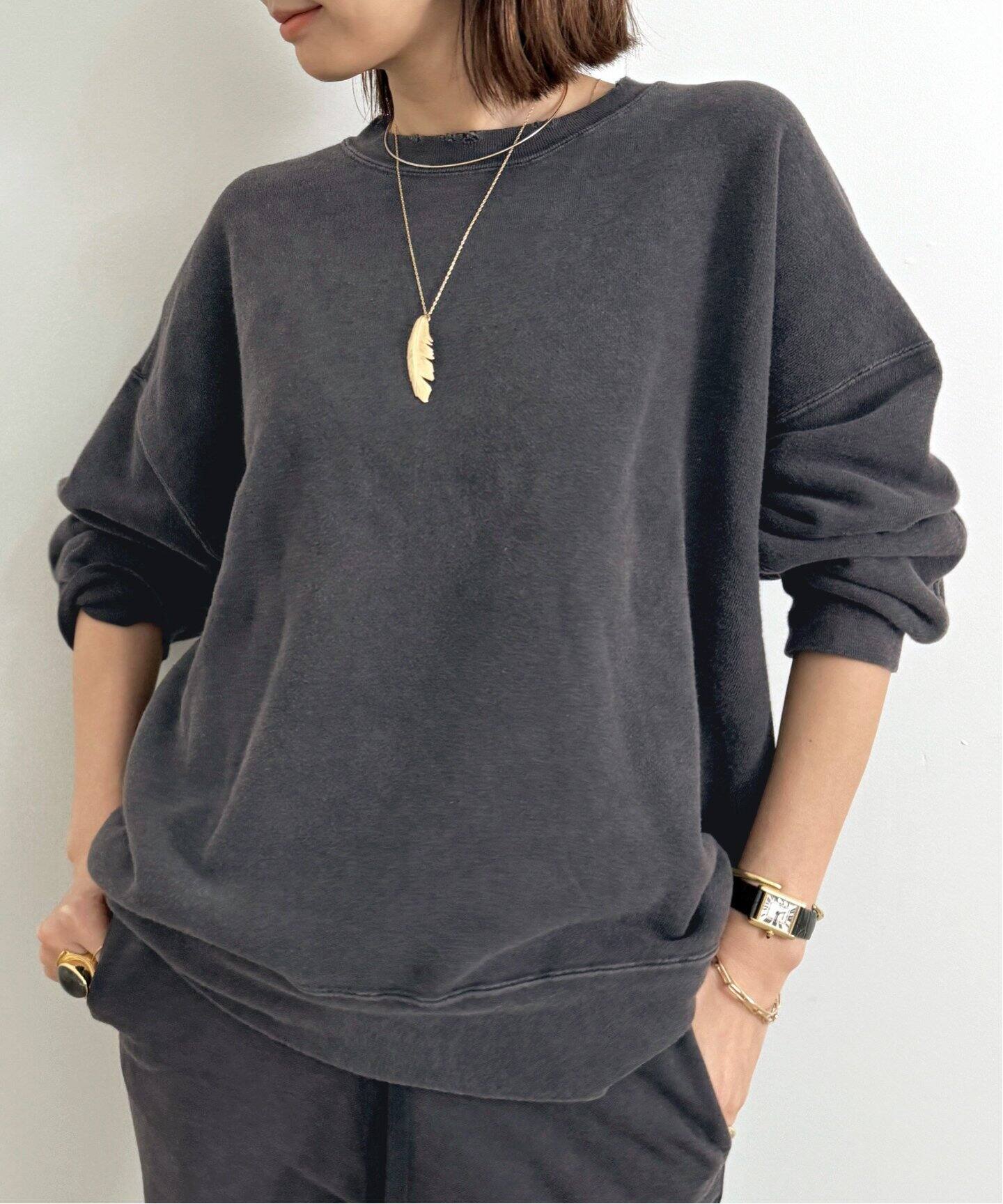REMI RELIEF/レミ レリーフ】 CREW NECK SWEAT（スウェット）｜L  