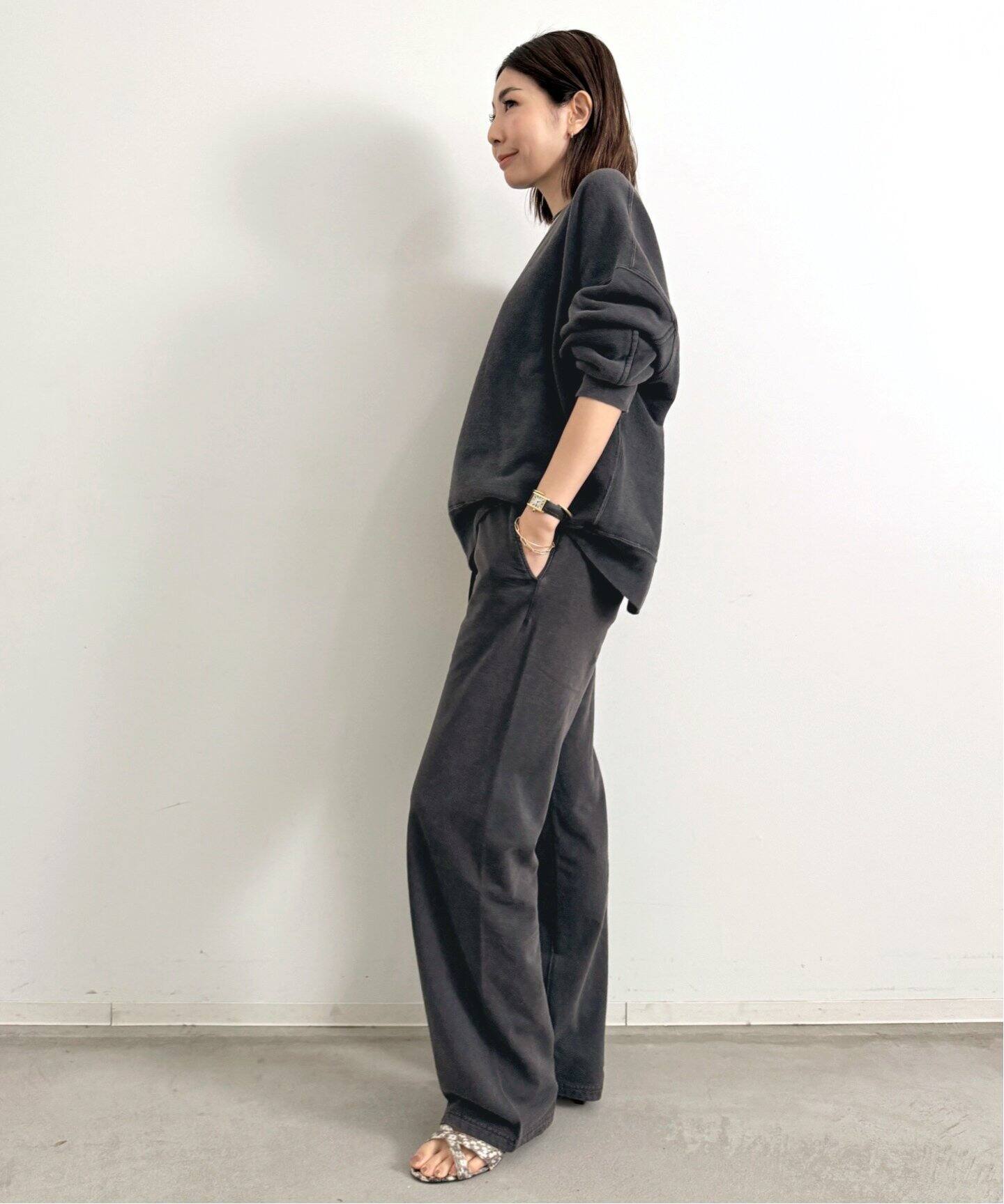 REMI RELIEF/レミ レリーフ】 CREW NECK SWEAT（スウェット）｜L  