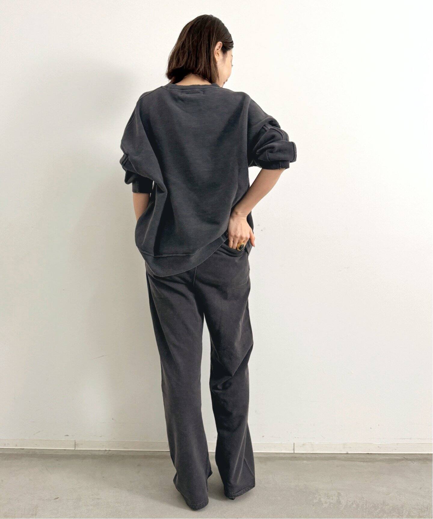 REMI RELIEF/レミ レリーフ】 CREW NECK SWEAT（スウェット）｜L 