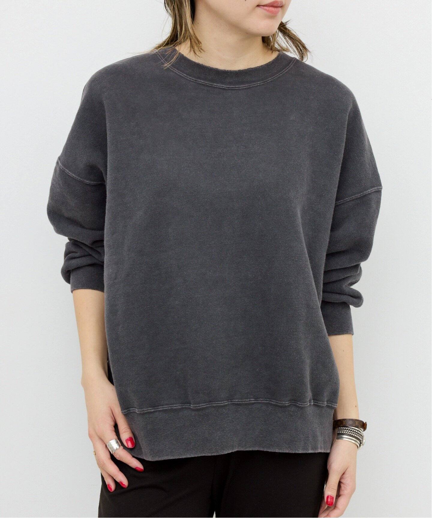 REMI RELIEF/レミ レリーフ】 CREW NECK SWEAT（スウェット）｜L 