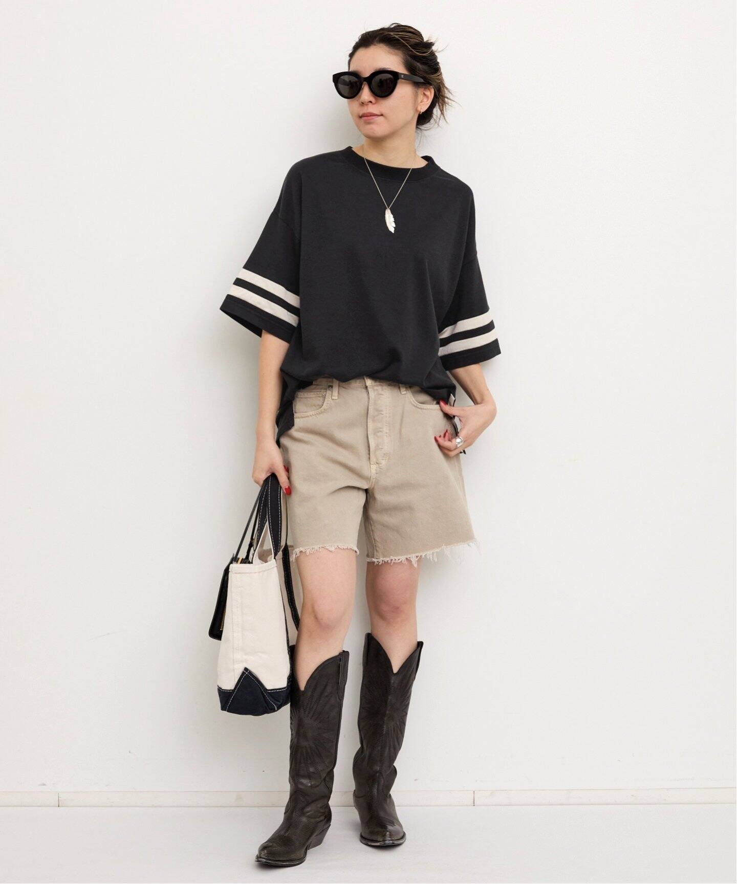 REMI RELIEF/レミ レリーフ】 CONFORM TEE（Tシャツ／カットソー）｜L 