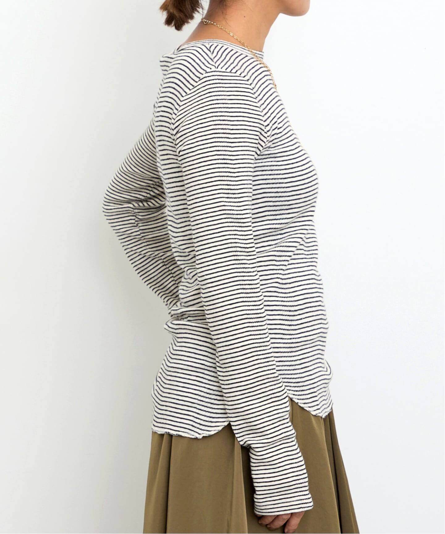 GOOD GRIEF!/グッド グリーフ】 Border Long Sleeve Tee（Tシャツ