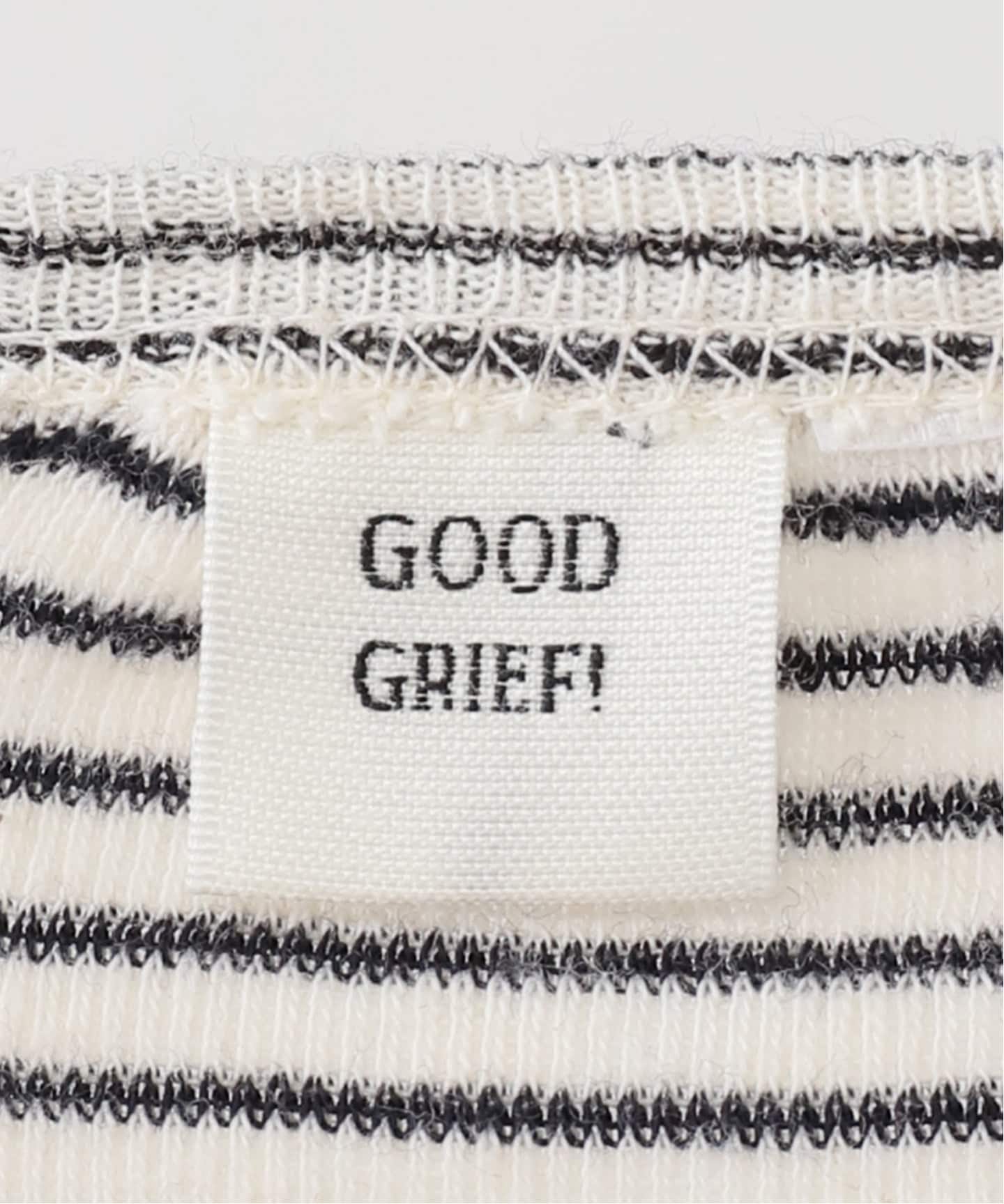 GOOD GRIEF!/グッド グリーフ】 Border Long Sleeve Tee（T