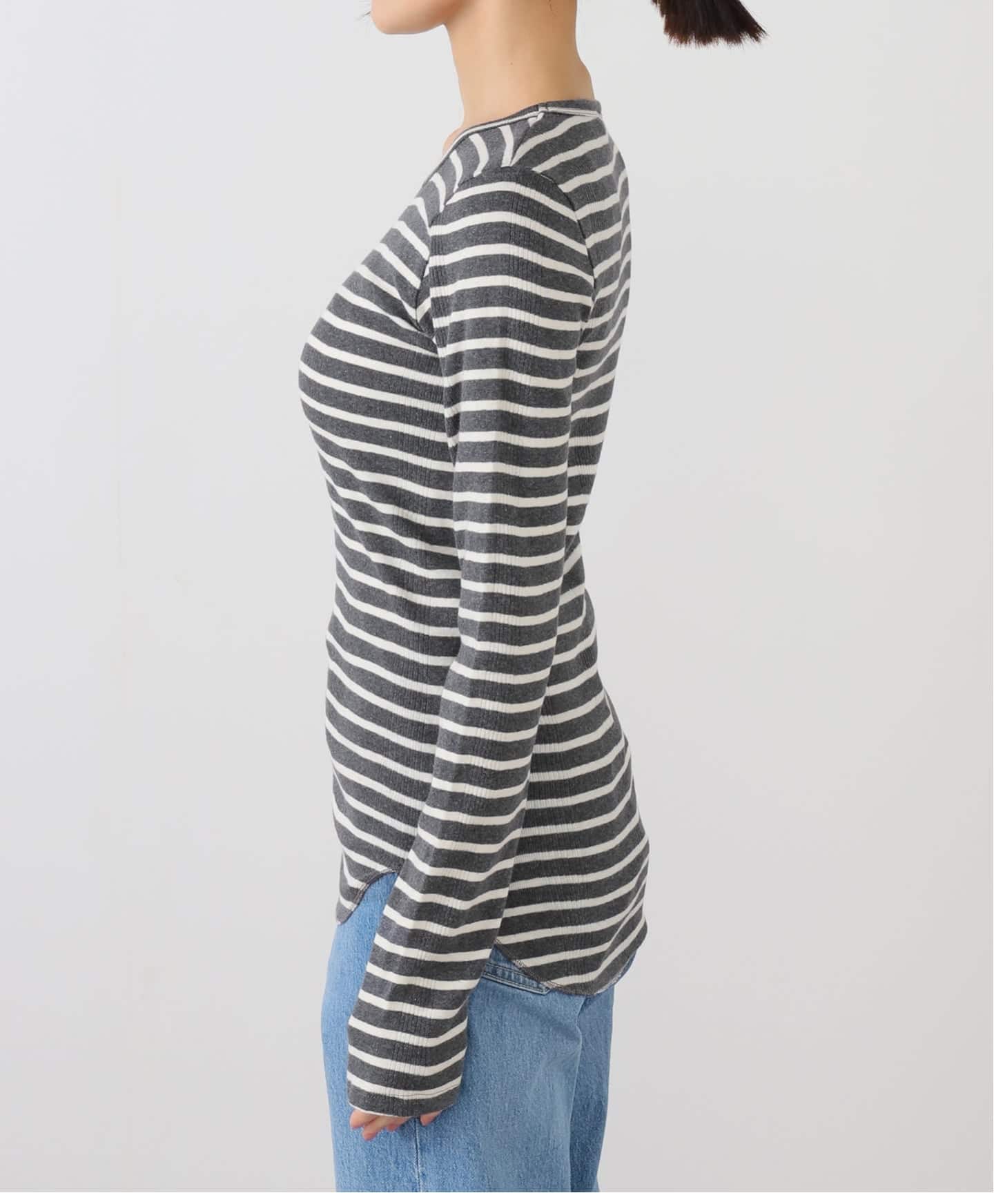 GOOD GRIEF!/グッド グリーフ】 Border Long Sleeve Tee（T