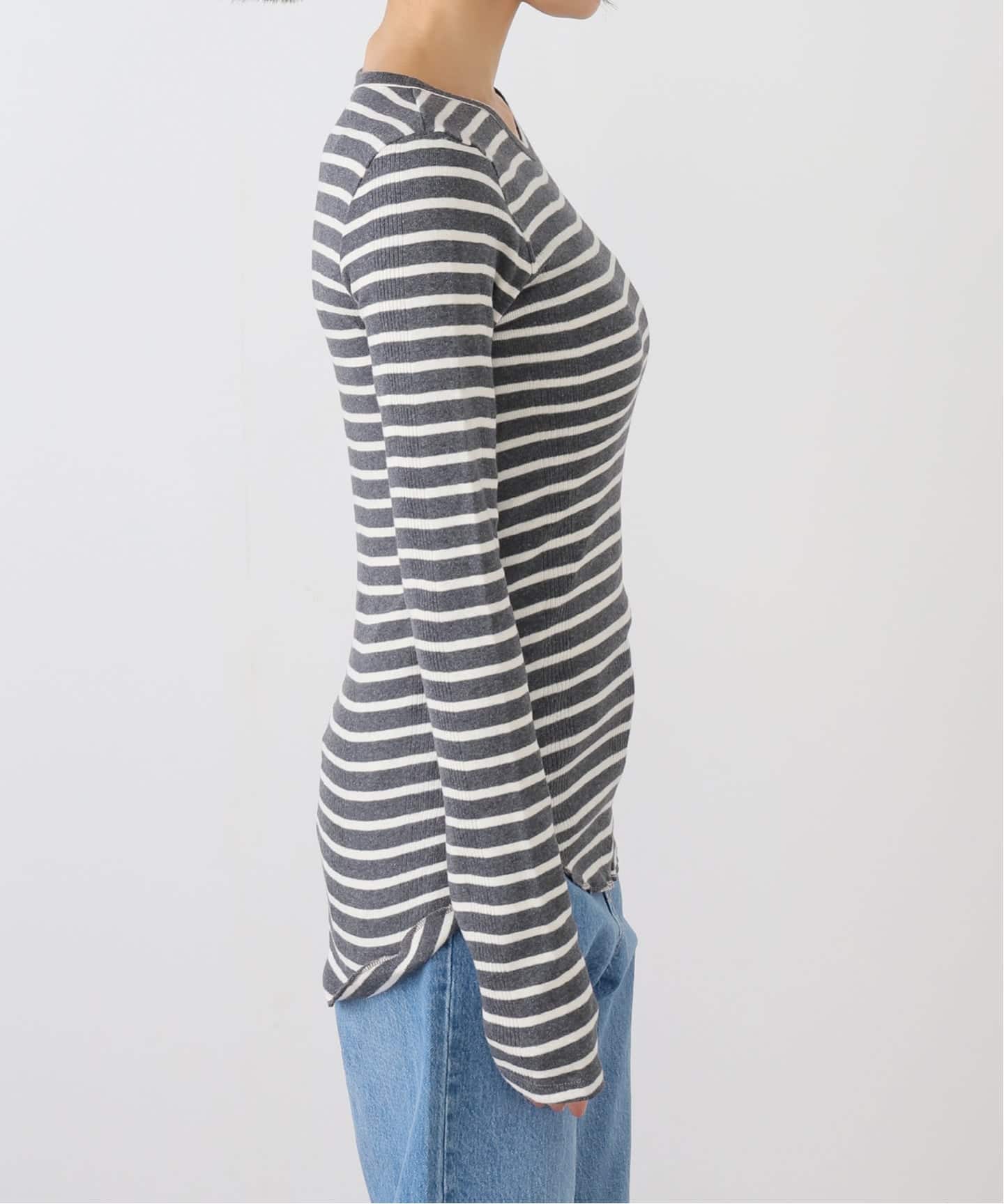 GOOD GRIEF!/グッド グリーフ】 Border Long Sleeve Tee（T