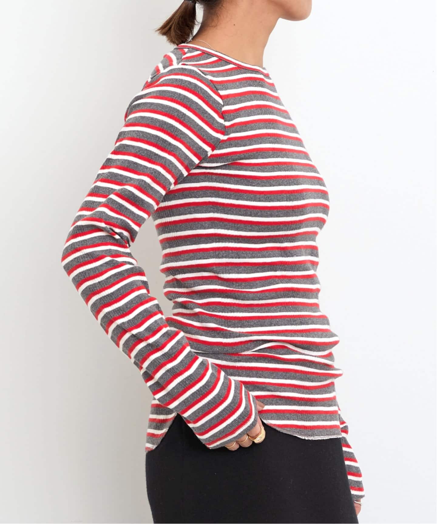 トップス GOOD GRIEF Border New L/S Tee GOOD GRIEF!/グッド グリーフ】 Border Long Sleeve Tee（T