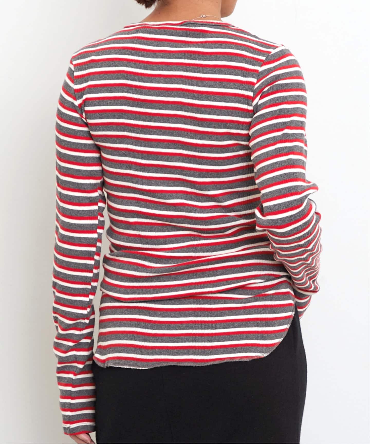 GOOD GRIEF!/グッド グリーフ】 Border Long Sleeve Tee（T