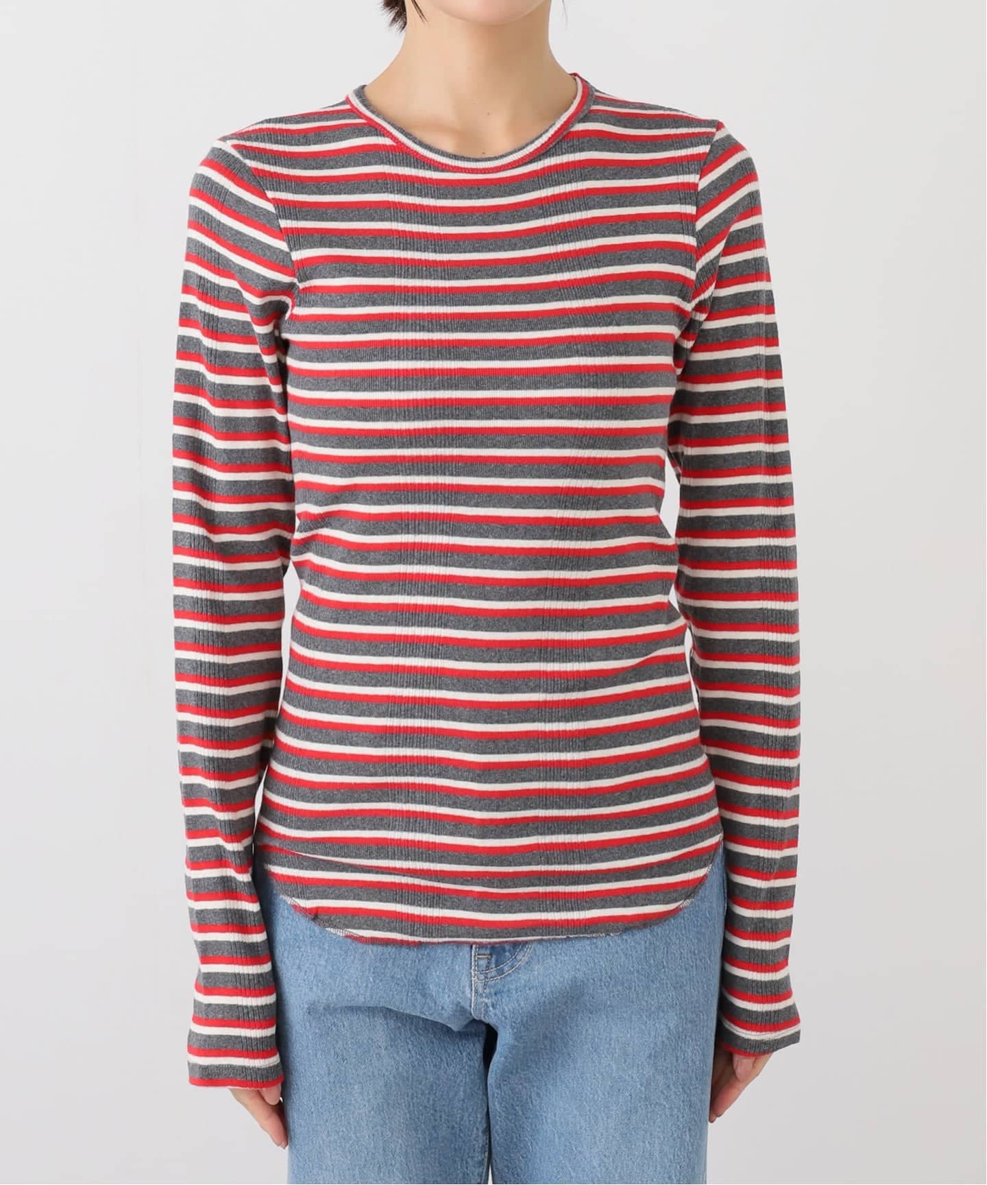 GOOD GRIEF!/グッド グリーフ】 Border Long Sleeve Tee（T