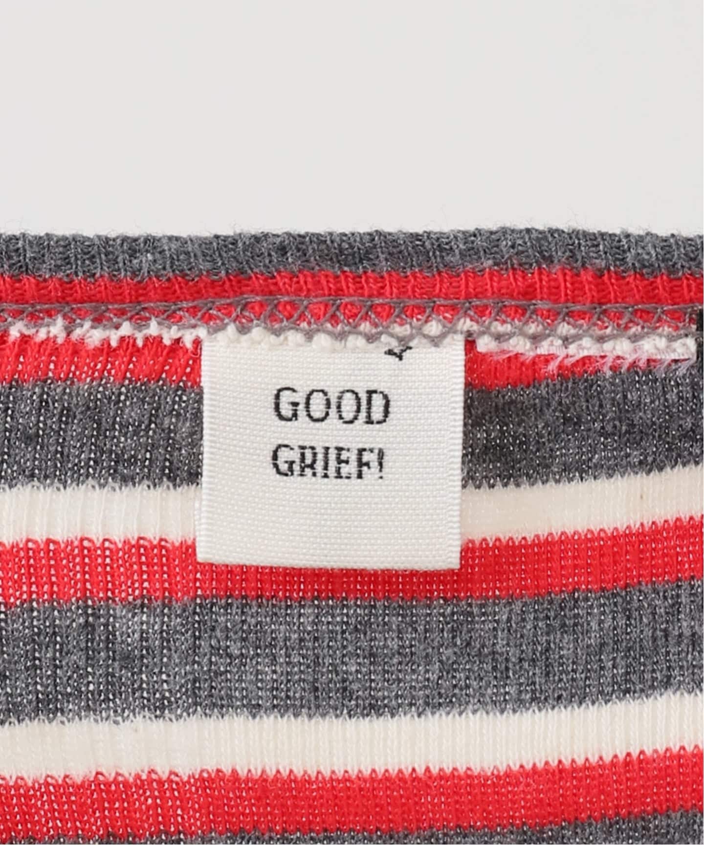 GOOD GRIEF!/グッド グリーフ】 Border Long Sleeve Tee（Tシャツ