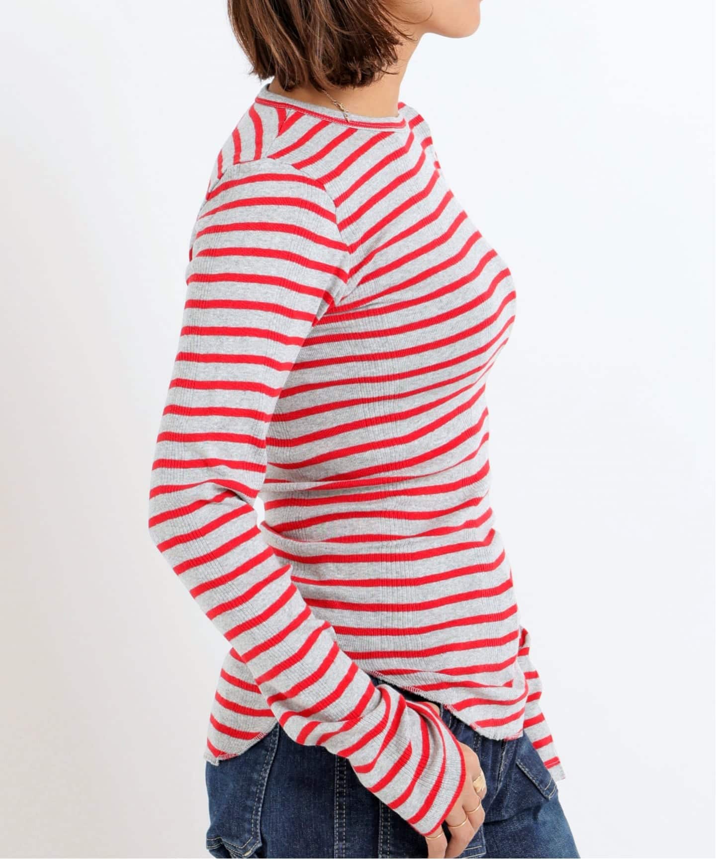 GOOD GRIEF!/グッド グリーフ】 Border Long Sleeve Tee（Tシャツ