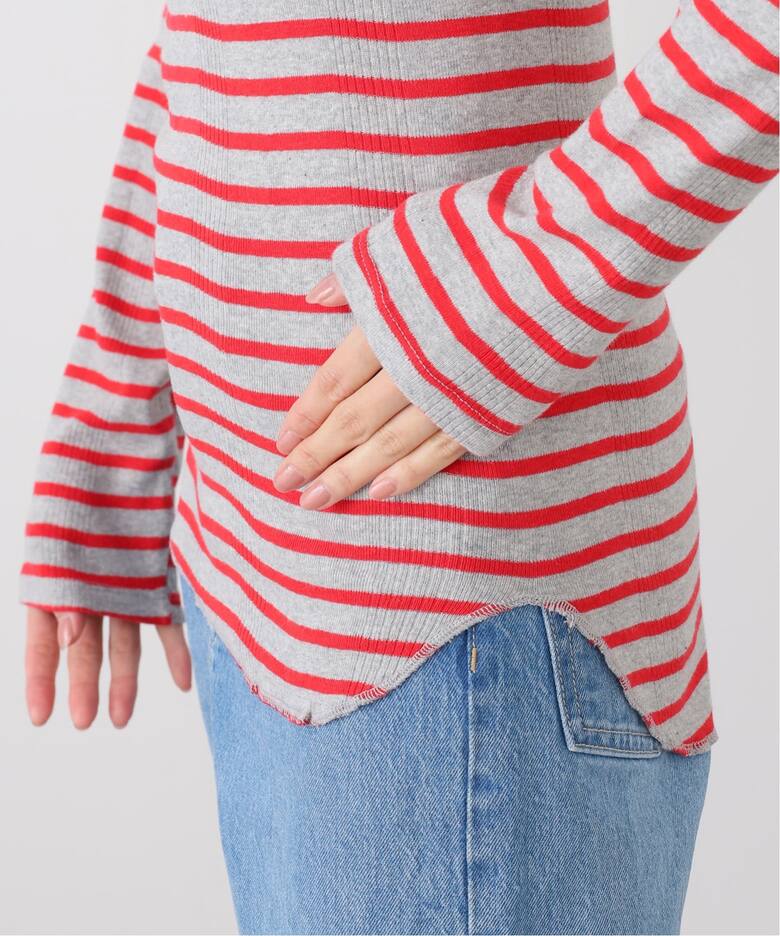 GOOD GRIEF!/グッド グリーフ】 Border Long Sleeve Tee（Tシャツ 