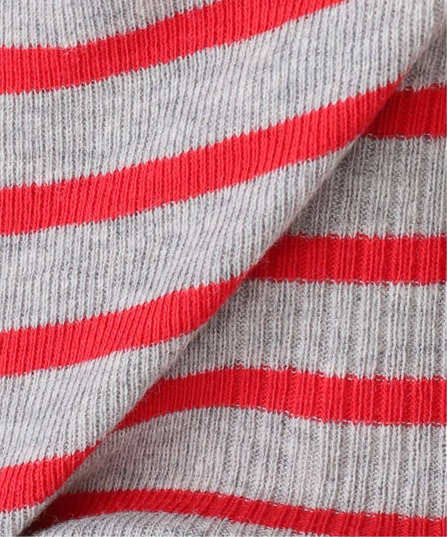 グッド グリーフBorder Long Sleeve Tee ホワイト GOOD GRIEF!⁄グッド