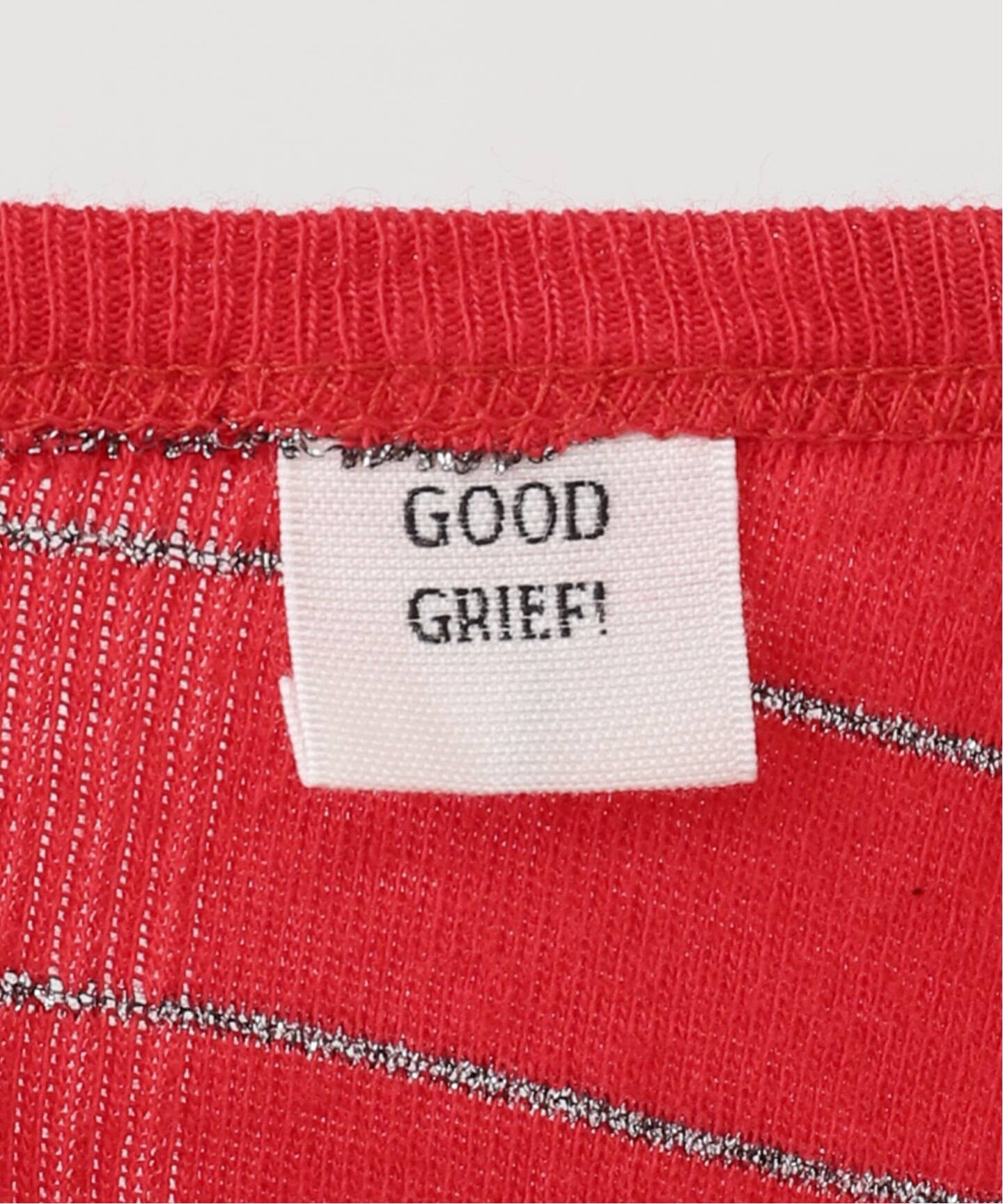 GOOD GRIEF!/グッド グリーフ】 Border Long Sleeve Tee（T