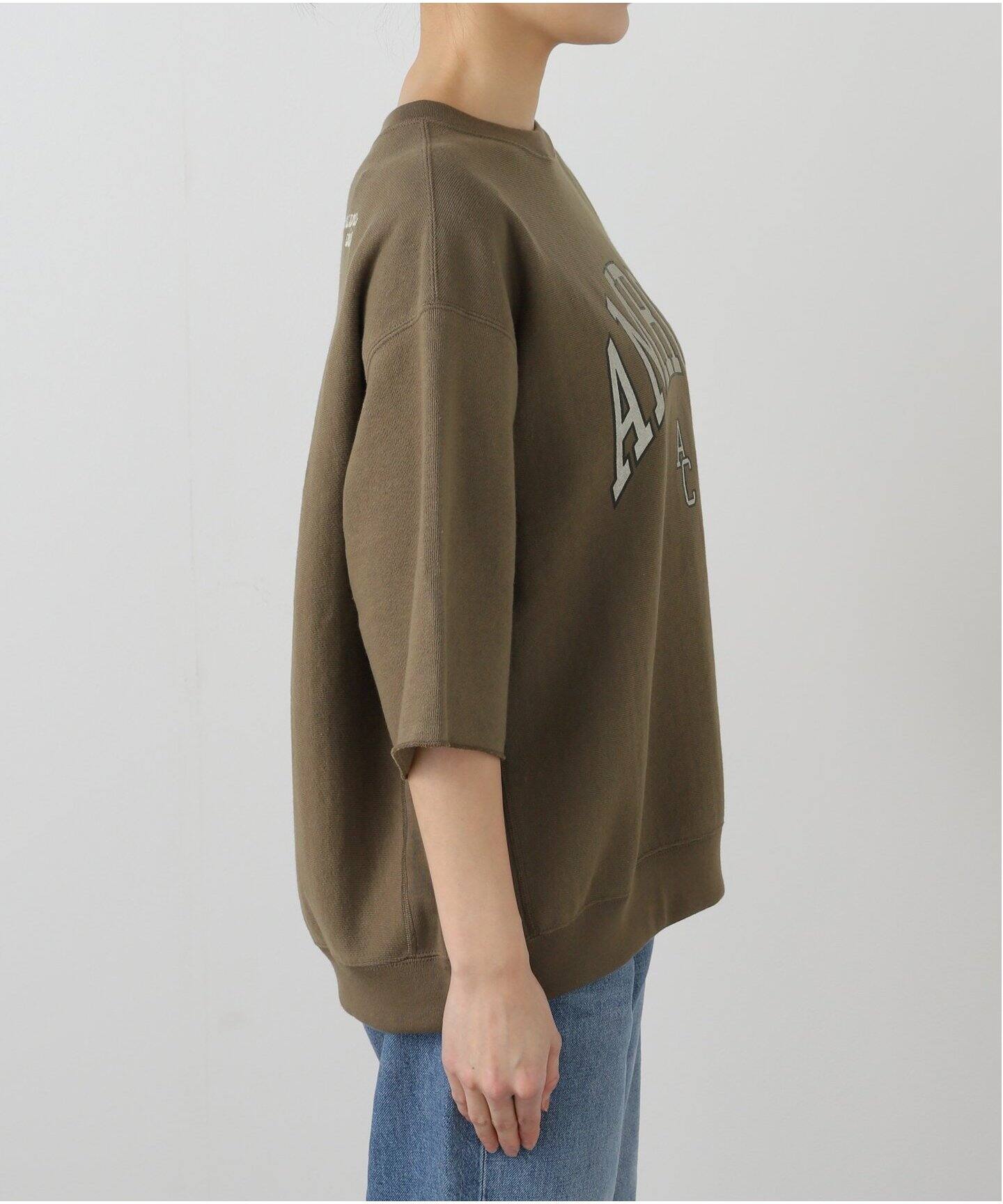 AMERICANA/アメリカーナ】 HALF SLEEVE SWEAT（スウェット）｜L  