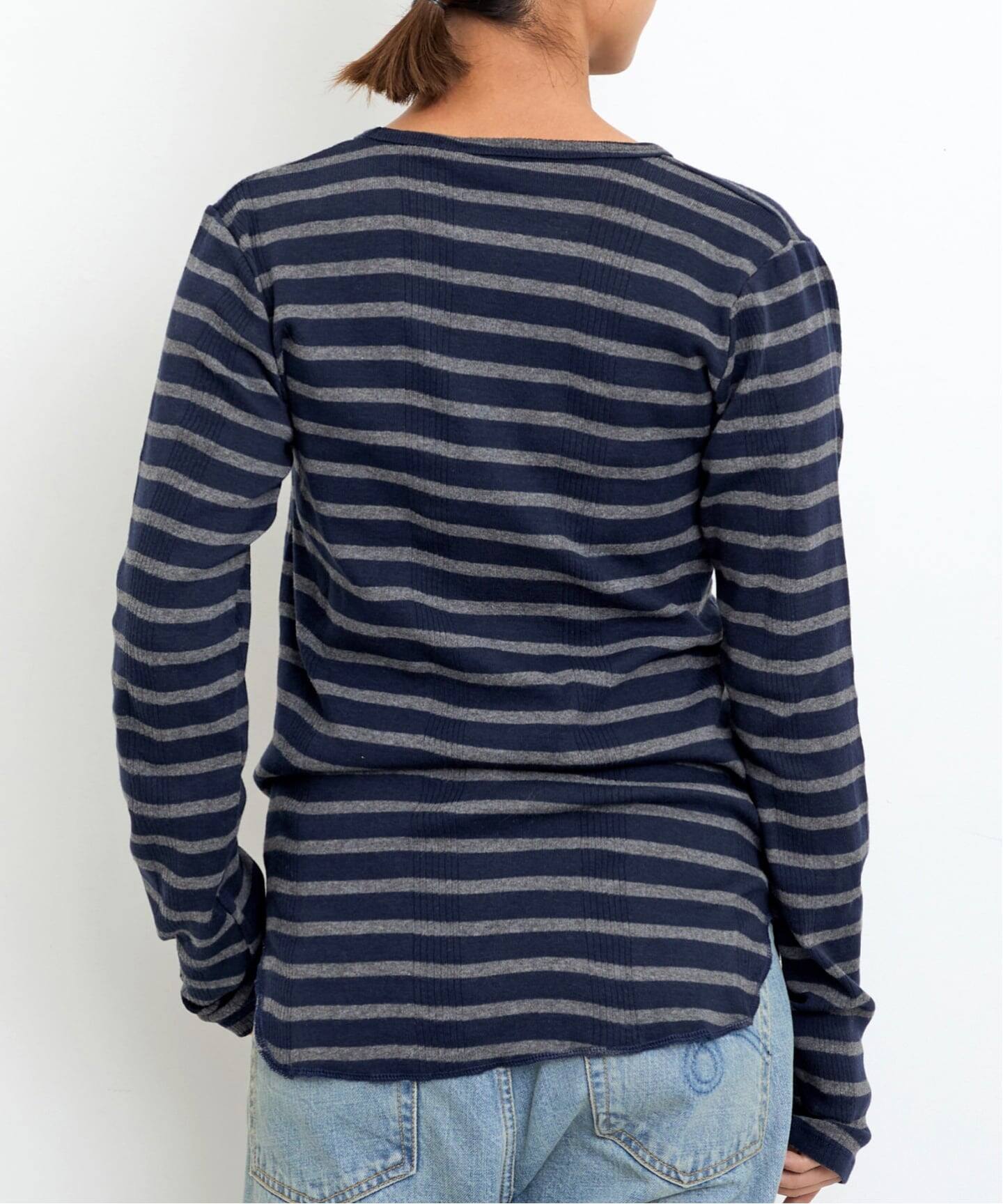 アパルトモン　GOOD GRIEF/グッドグリーフThermal TOP GOOD GRIEF!/グッド グリーフ】 Border Long Sleeve Tee（T