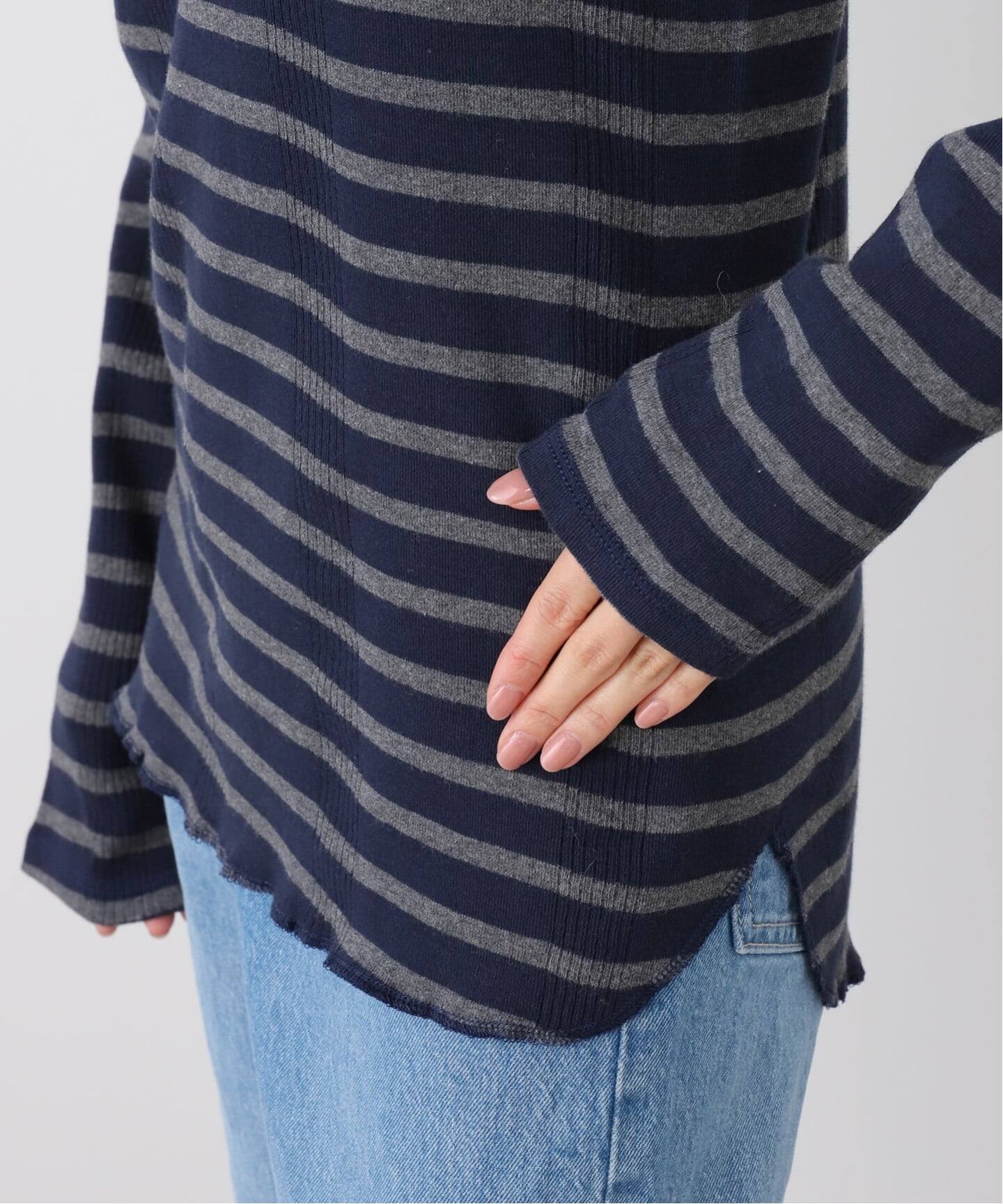 GOOD GRIEF!/グッド グリーフ】 Border Long Sleeve Tee（T