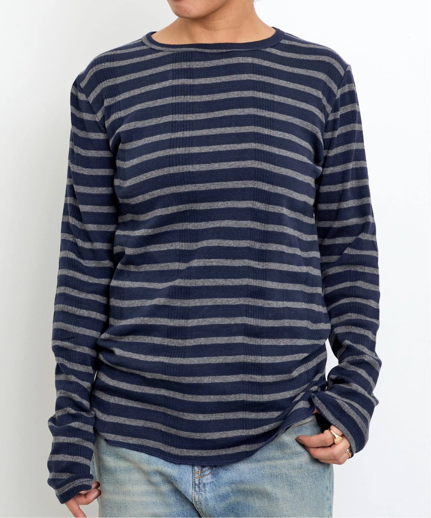 GOOD GRIEF!/グッド グリーフ】 Border Long Sleeve Tee（Tシャツ 