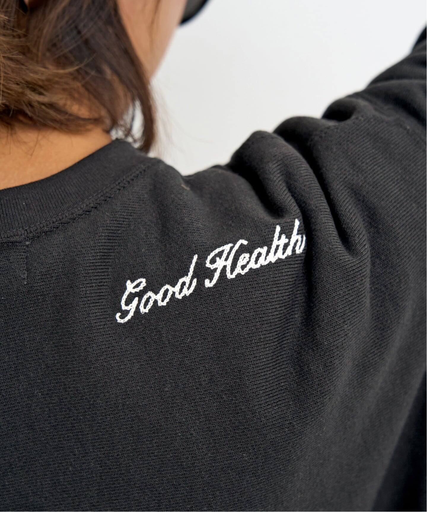 AMERICANA/アメリカーナ】 HALF SLEEVE SWEAT（スウェット）｜L 