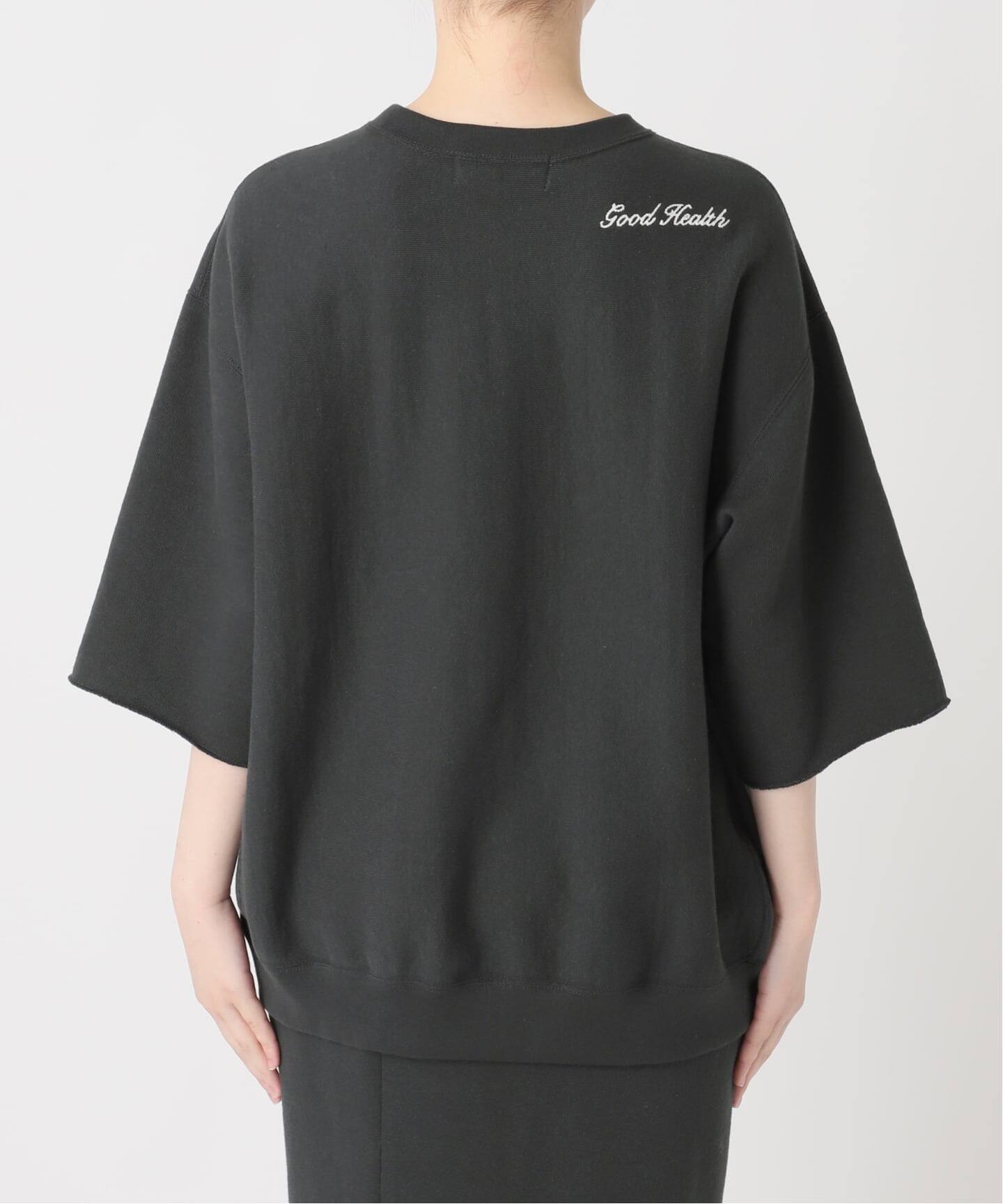 AMERICANA/アメリカーナ】 HALF SLEEVE SWEAT（スウェット）｜L 