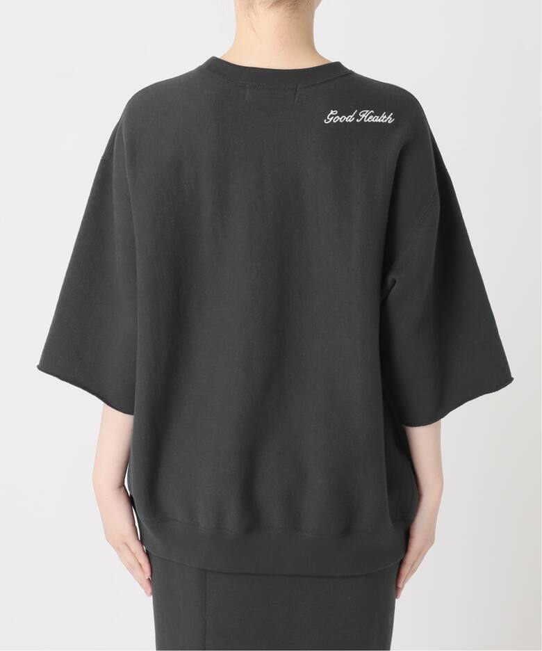 AMERICANA/アメリカーナ】 HALF SLEEVE SWEAT（スウェット）｜L 