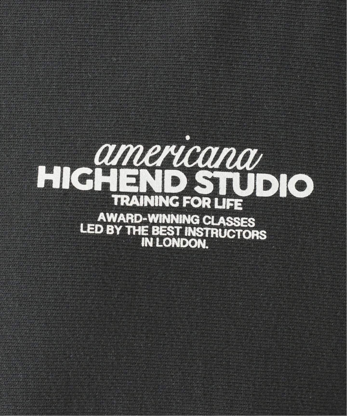 L'Appartement HALF SLEEVE SWEAT 　アメリカーナ 予約》【AMERICANA/アメリカーナ】 HALF SLEEVE SWEAT（スウェット