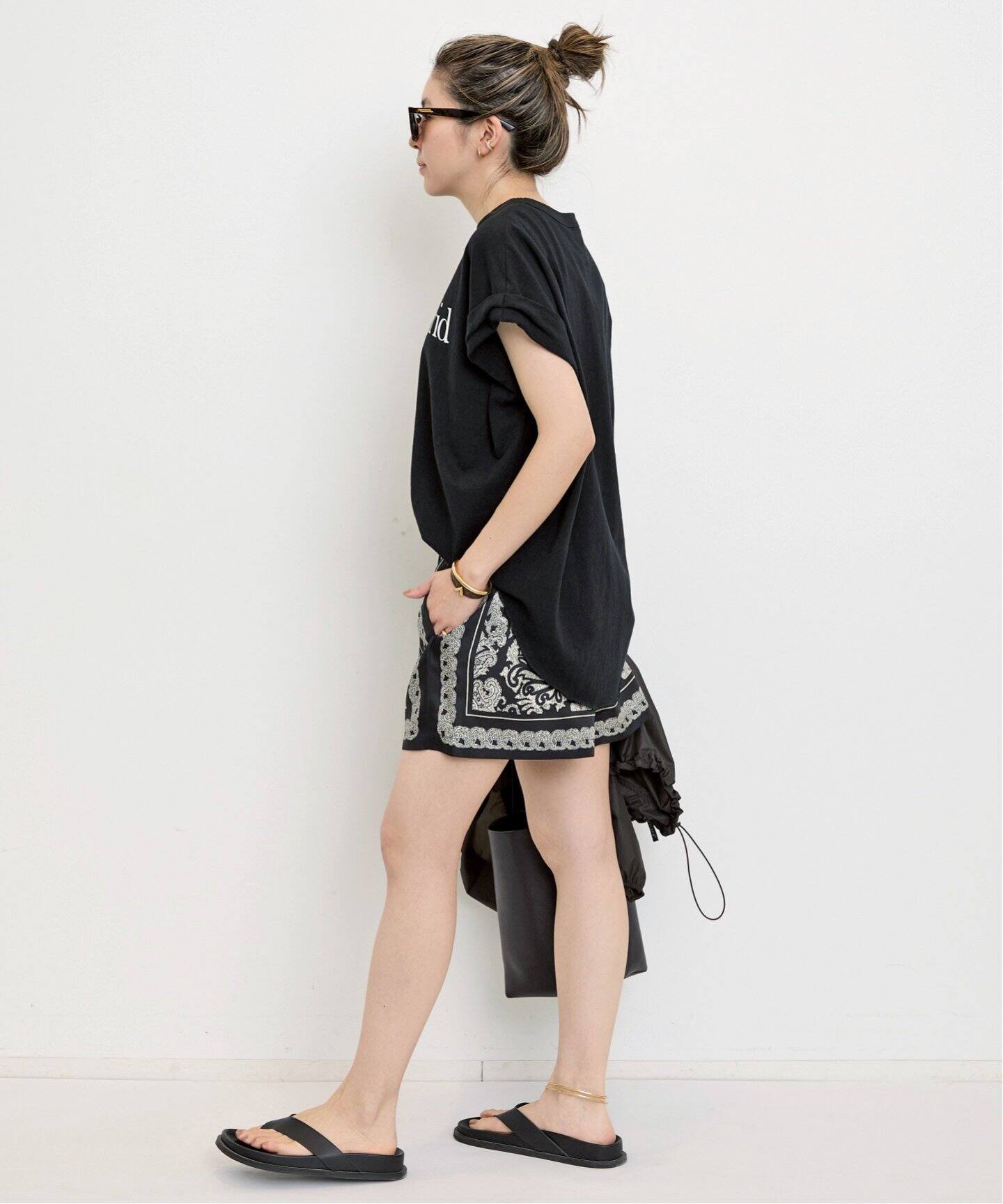 AMERICANA/アメリカーナ】 Off the grid T-shirt（Tシャツ／カットソー  