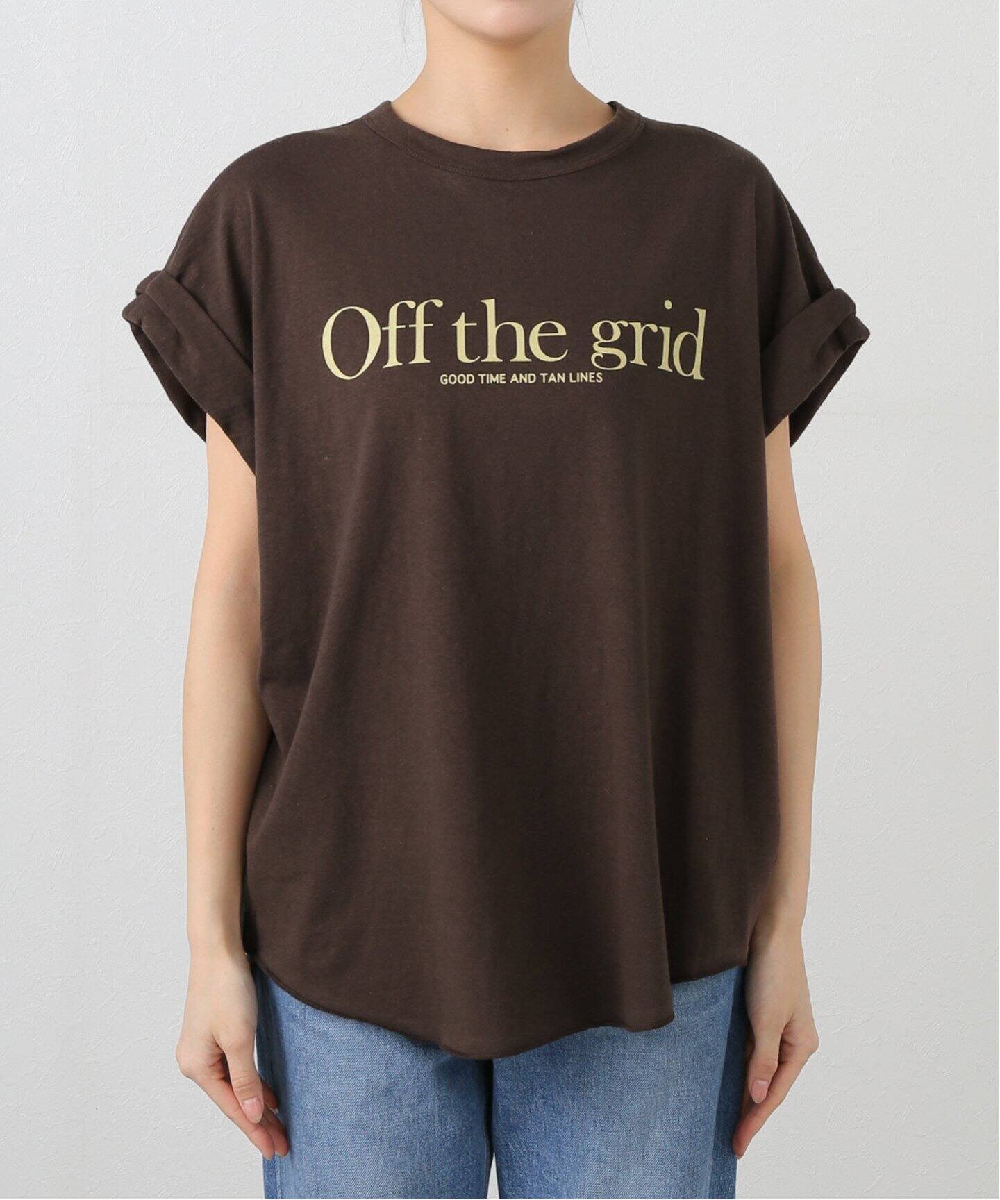 AMERICANA/アメリカーナ】 Off the grid T-shirt（Tシャツ／カットソー  