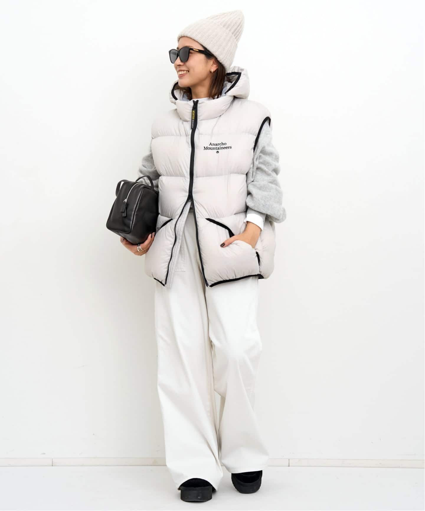 AMERICANA/アメリカーナ】 CREWNECK LONG SLEEVE TEE（Tシャツ