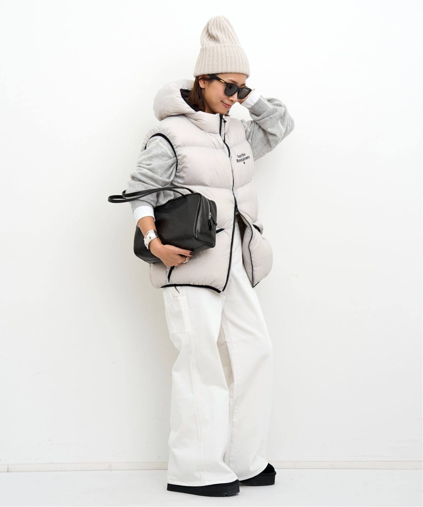 AMERICANA/アメリカーナ】 CREWNECK LONG SLEEVE TEE（Tシャツ