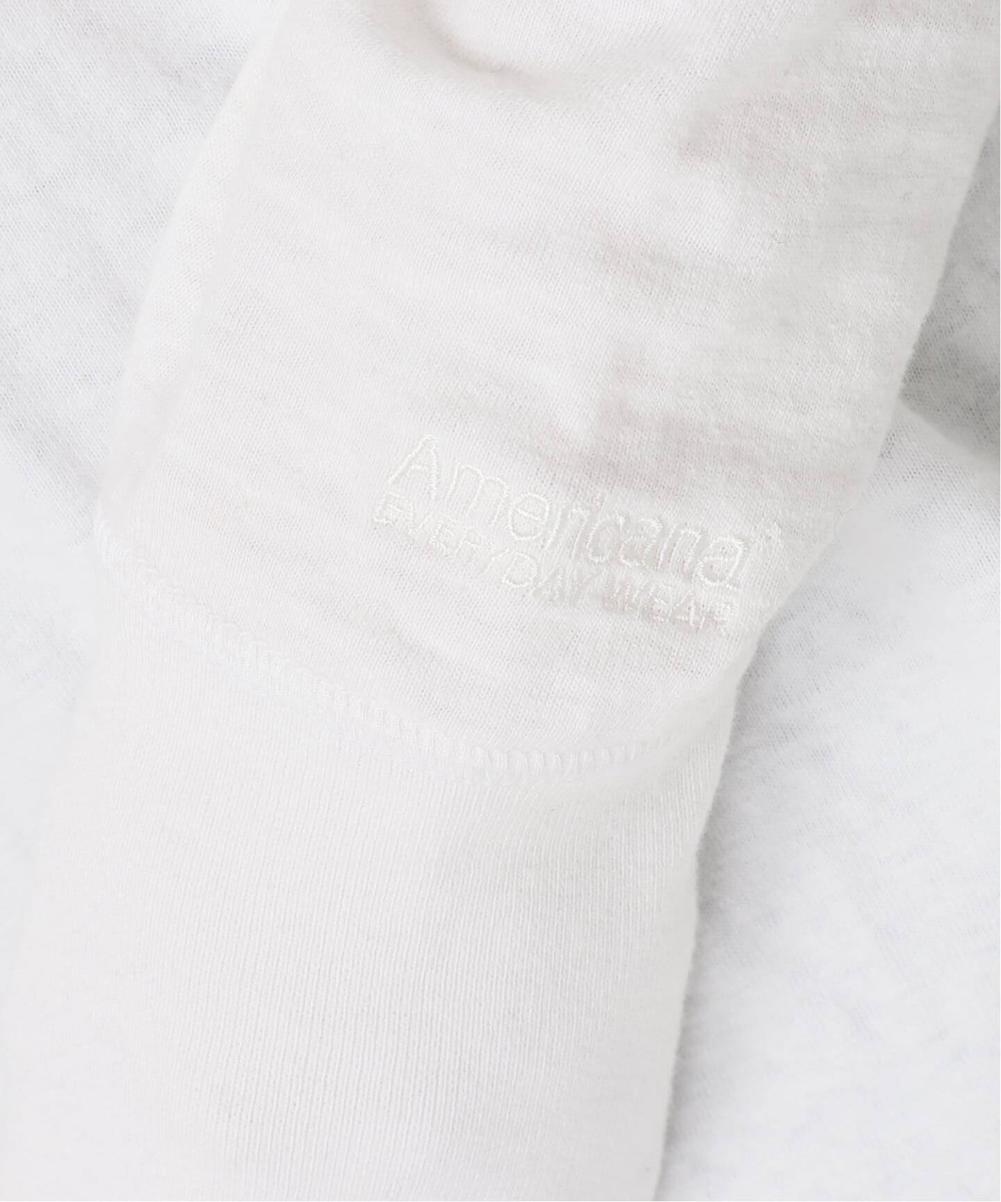 AMERICANA/アメリカーナ】 CREWNECK LONG SLEEVE TEE（Tシャツ