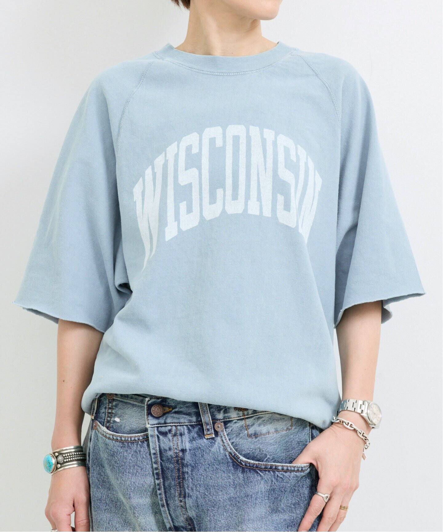 REMI RELIEF/レミ レリーフ】 WISCONSIN RAGLAN TEE（Tシャツ 