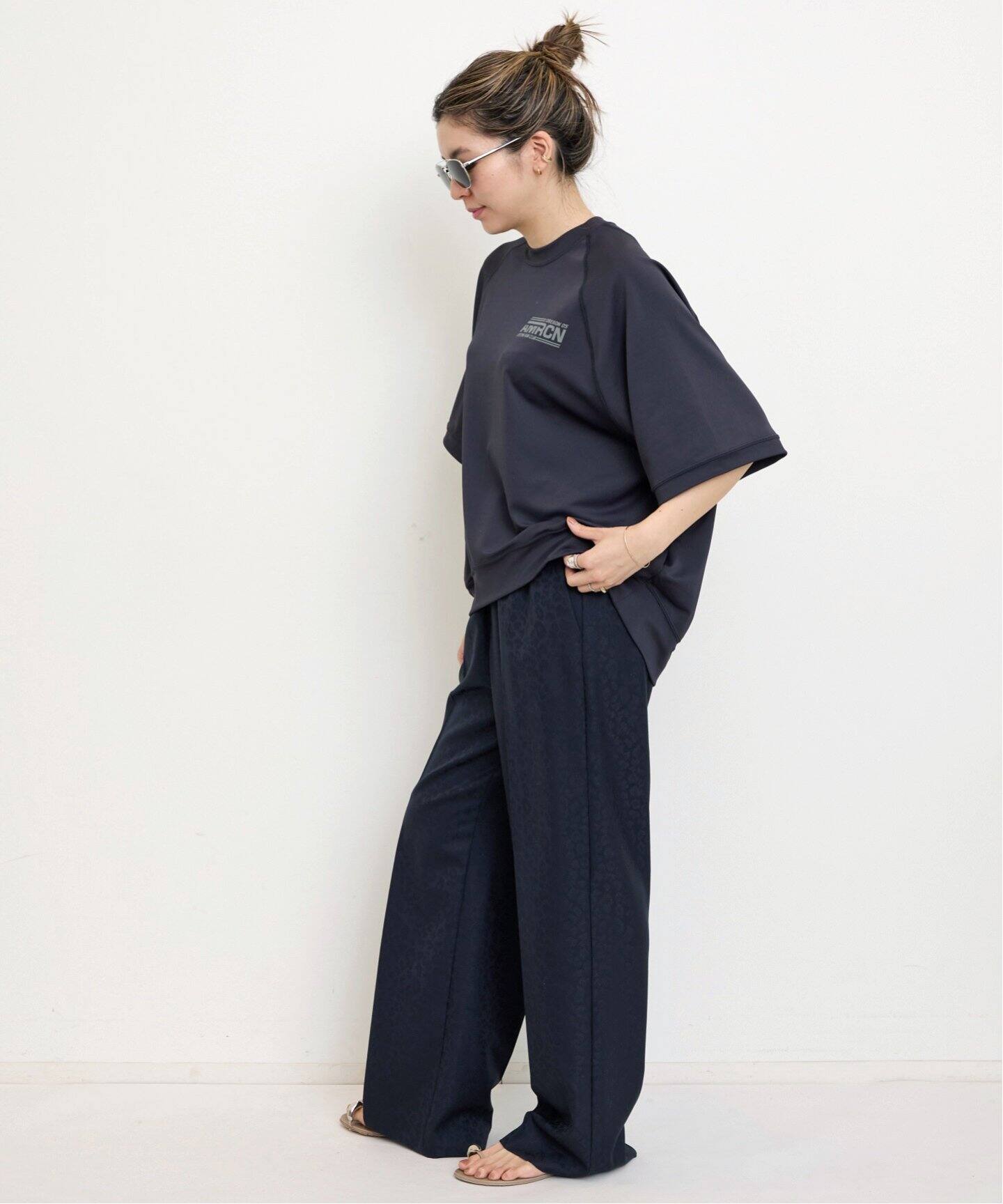 AMERICANA/アメリカーナ】 Cool Relax Tee（Tシャツ／カットソー）｜L 