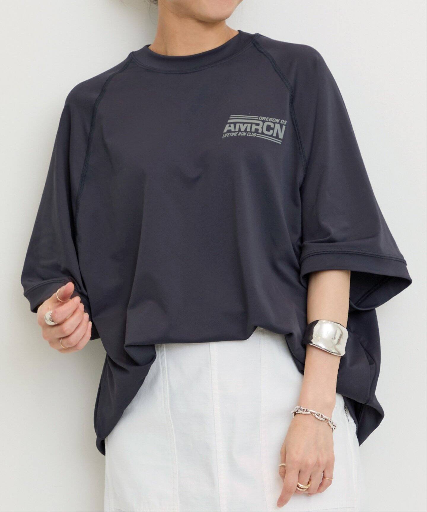 AMERICANA/アメリカーナ】 Cool Relax Tee（Tシャツ／カットソー）｜L 