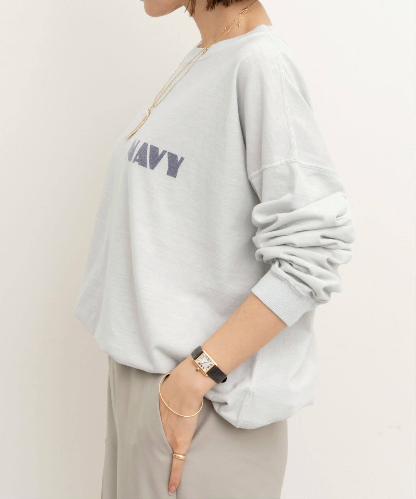 REMI RELIEF/レミ レリーフ】 LONG SLEEVE TEE（Tシャツ／カットソー  