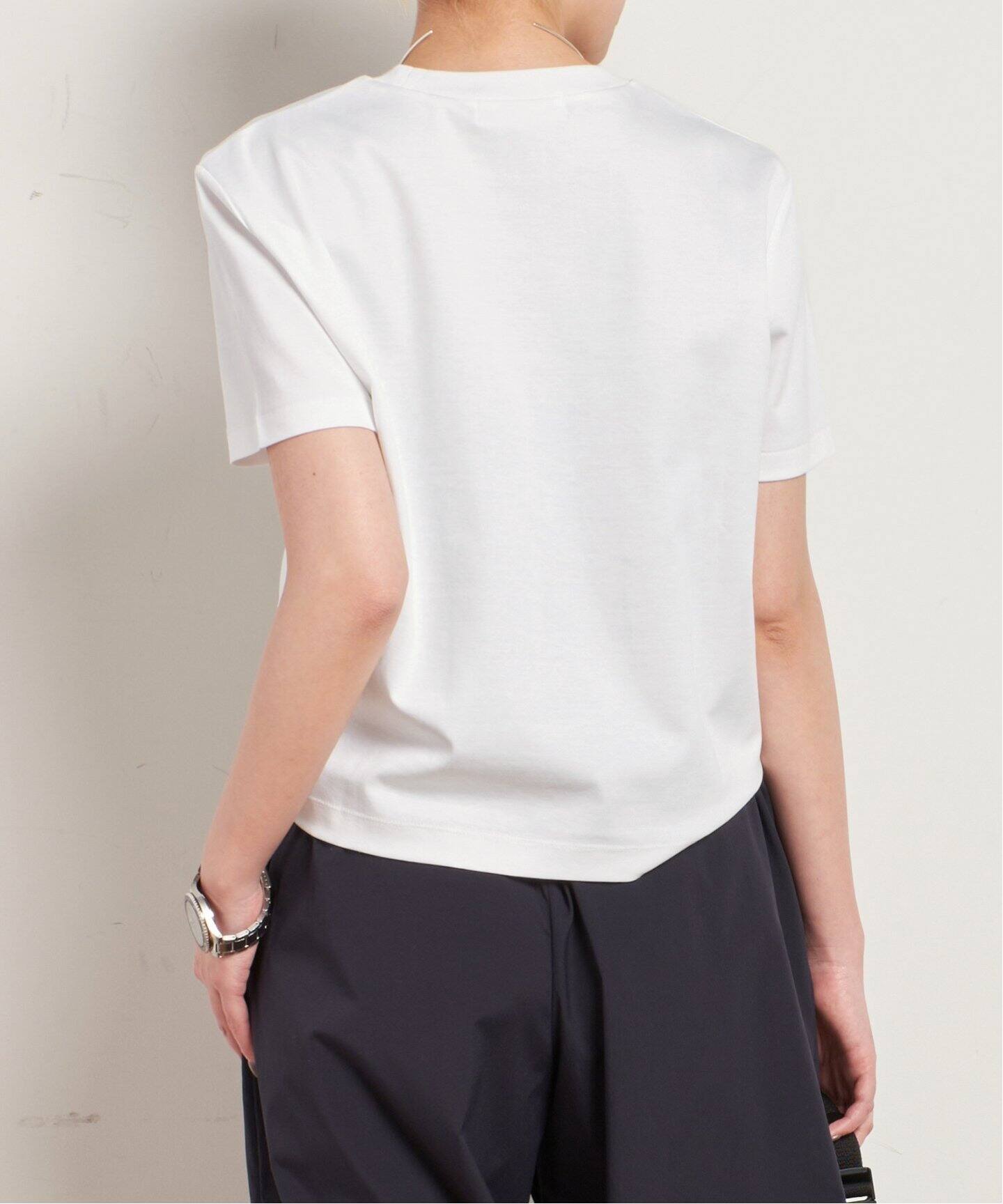 apstudio コンパクトTシャツ　ベージュ コンパクトTシャツ（Tシャツ／カットソー）｜AP STUDIO